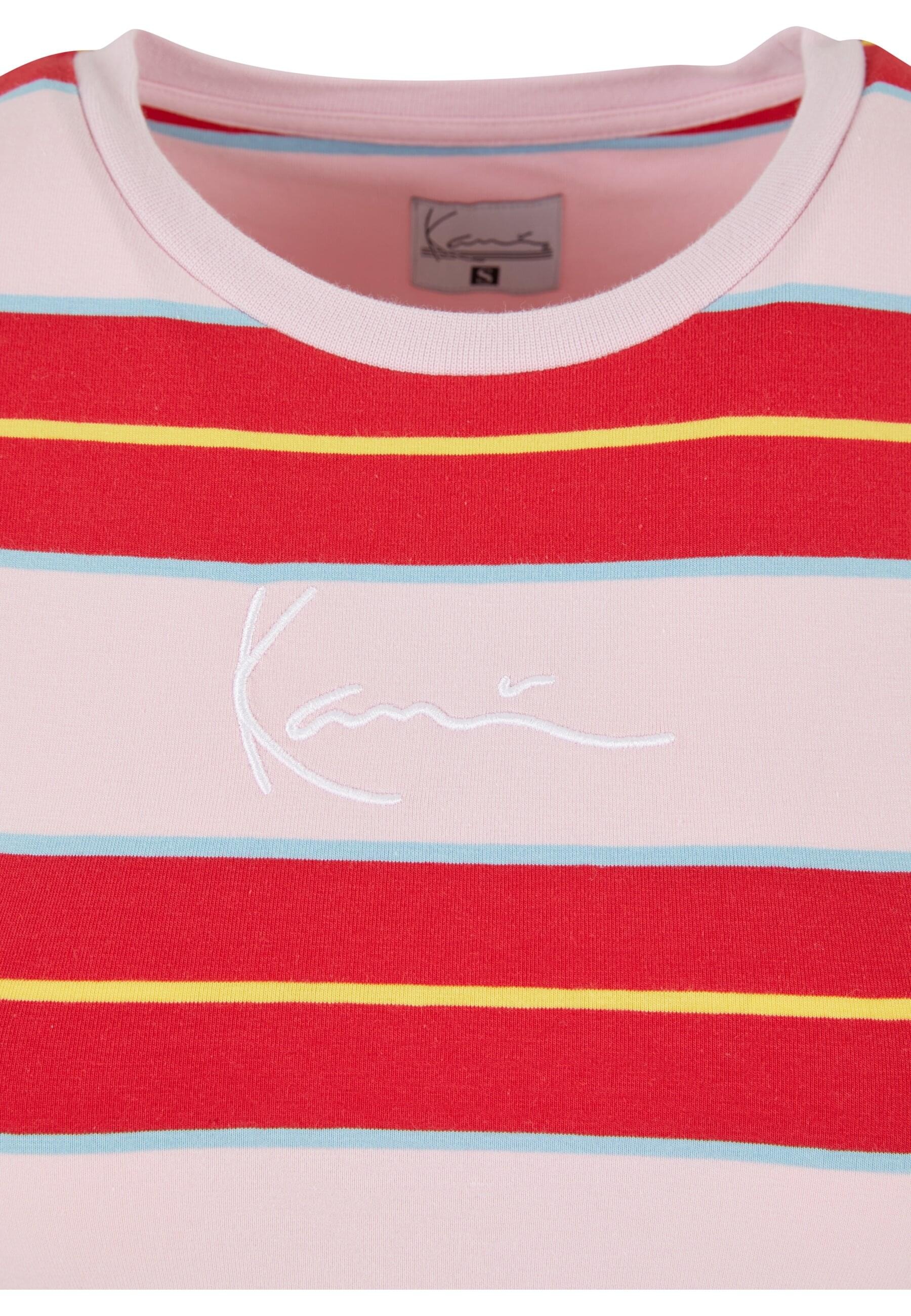 Thumbnail - Karl Kani T-Shirt "Karl Kani Damen KW213-040-1 KK Small Signature Stripe Tee" 1 Stk.
