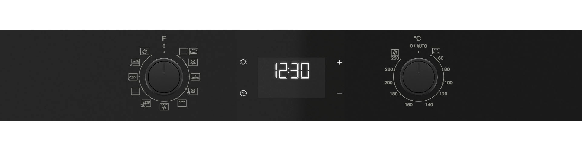 BAUKNECHT Einbaubackofen  »BBA285HU1K«, mit 1-fach-Teleskopauszug, Maxi Cooking