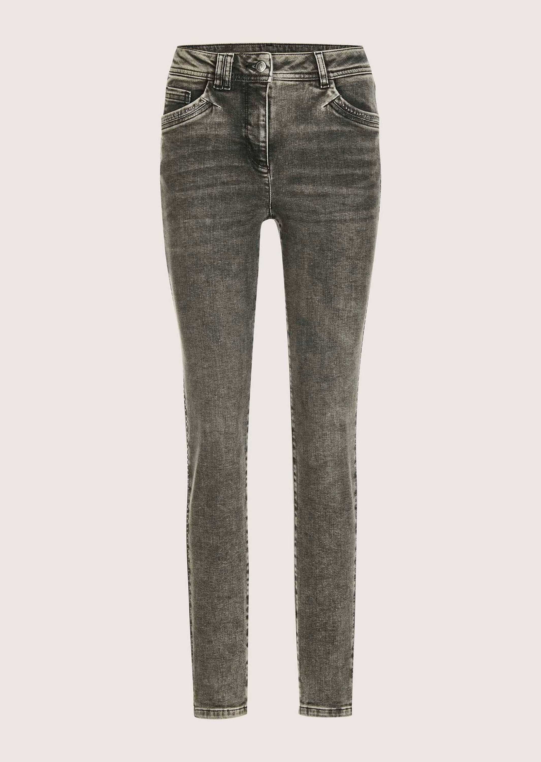 MADELEINE Regular-fit-Jeans "Jeans Schmale Jeans mit Used-Waschung" günstig online kaufen