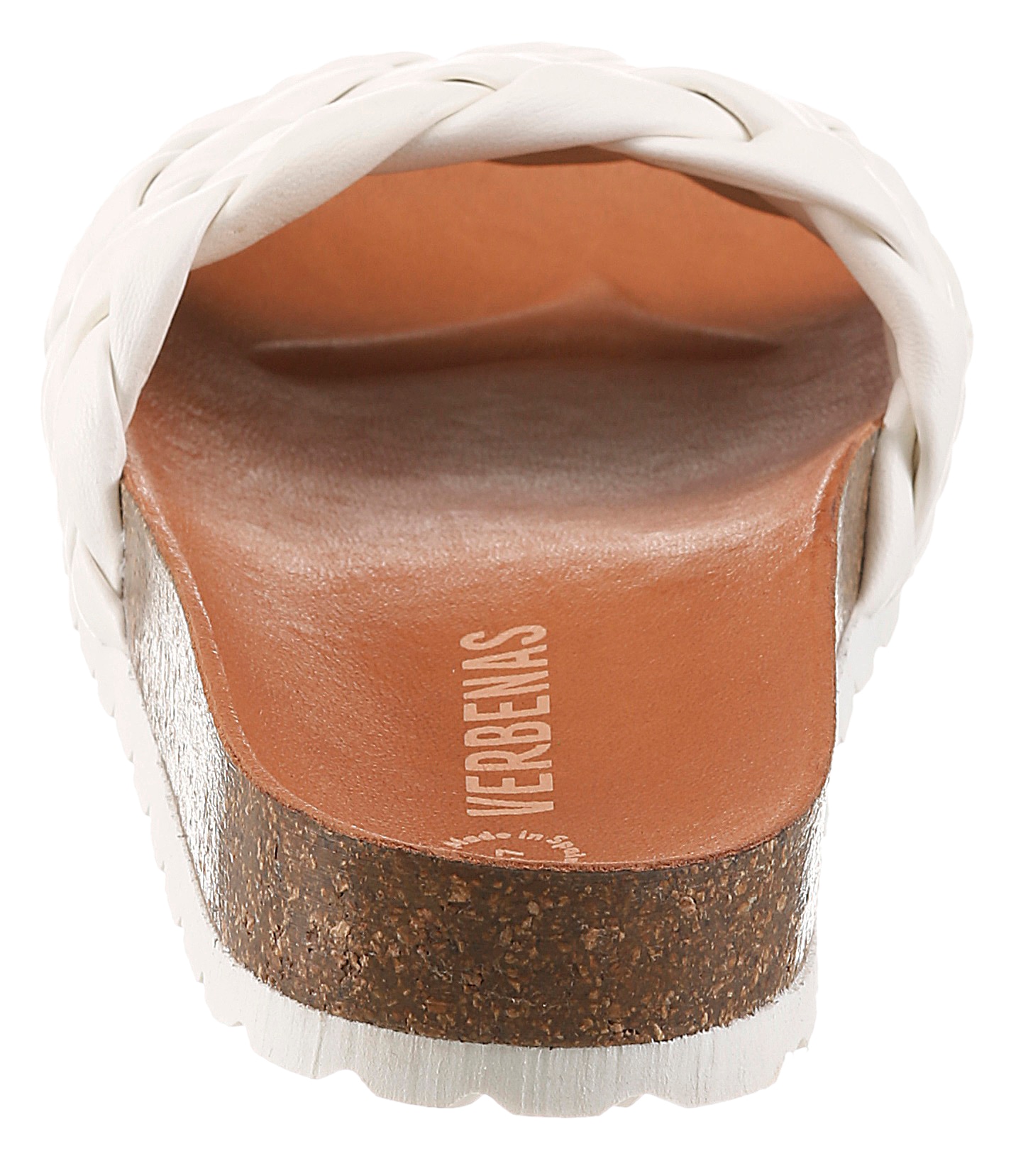 VERBENAS Pantolette »RICA TRENZA SOFT«  Sommerschuh, Schlappen, Strandschuh mit geflochtener Bandage
