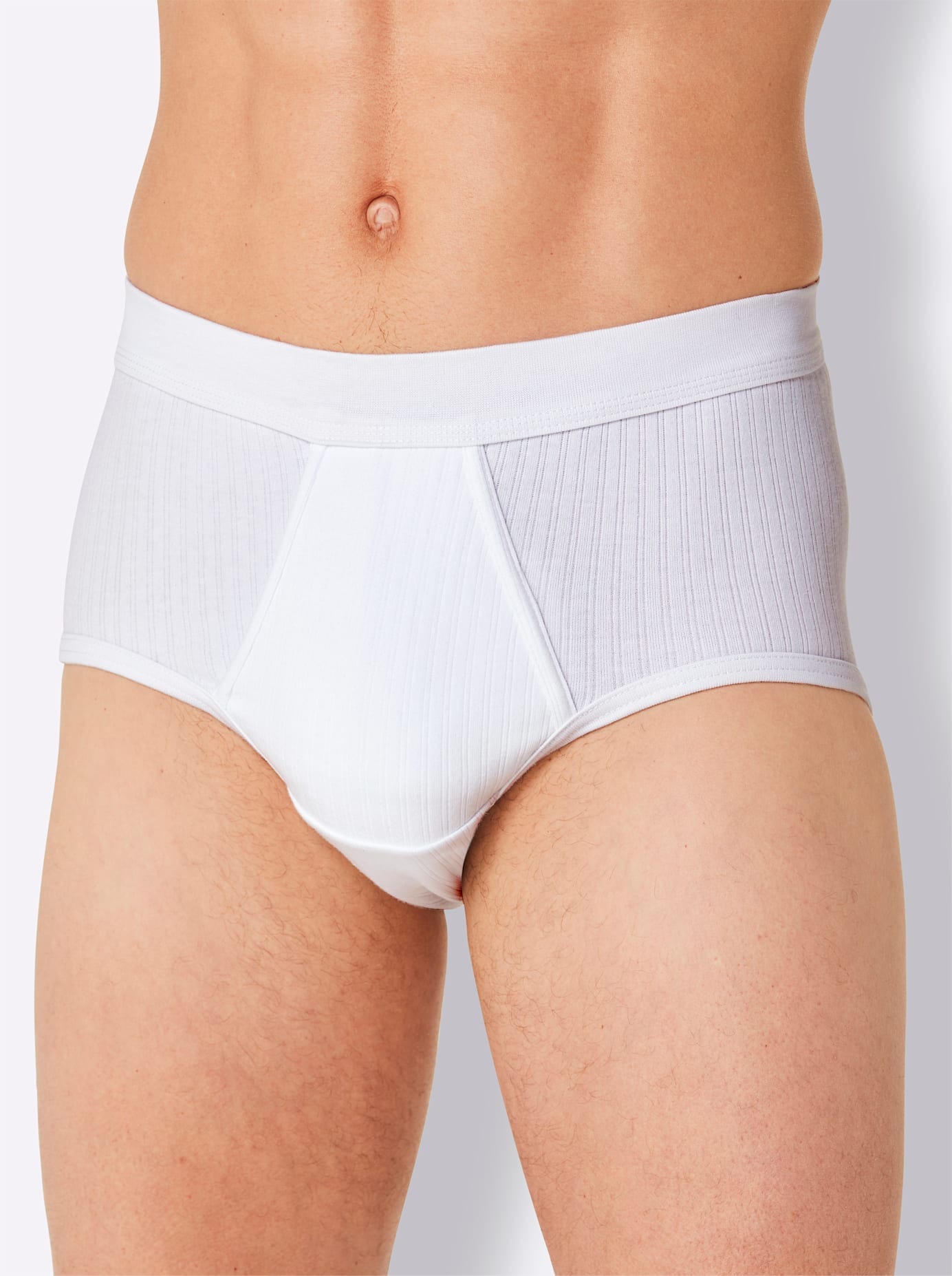 KINGS CLUB Herren Slip, Gr. 9, weiß, 100% Baumwolle, Unterhosen