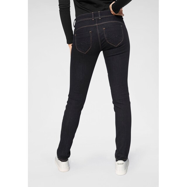 Pepe Jeans Slim-fit-Jeans »NEW BROOKE«, mit 1-Knopf Bund und  Reißverschlusstasche bestellen | BAUR