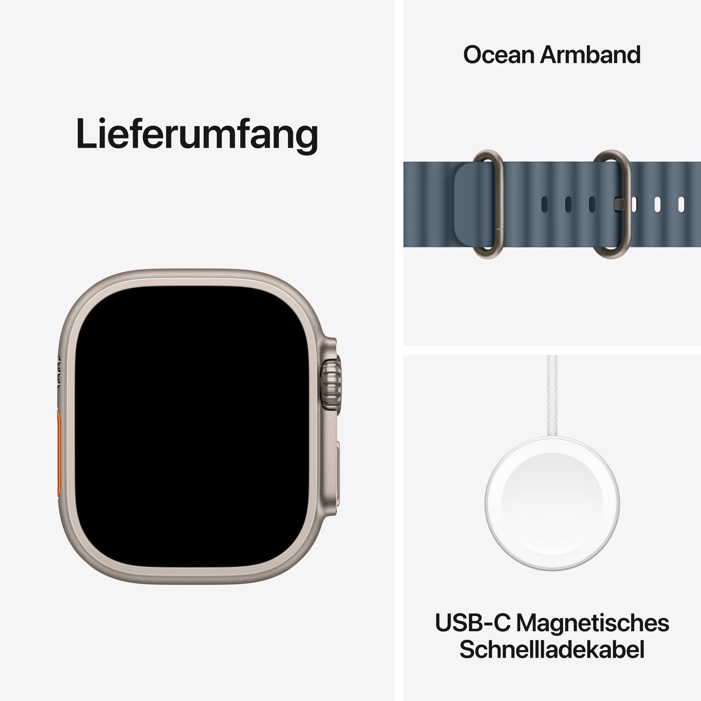 Apple Smartwatch »Watch Ultra 3 GPS + Cellular 49mm«, Watch OS, 64 GB