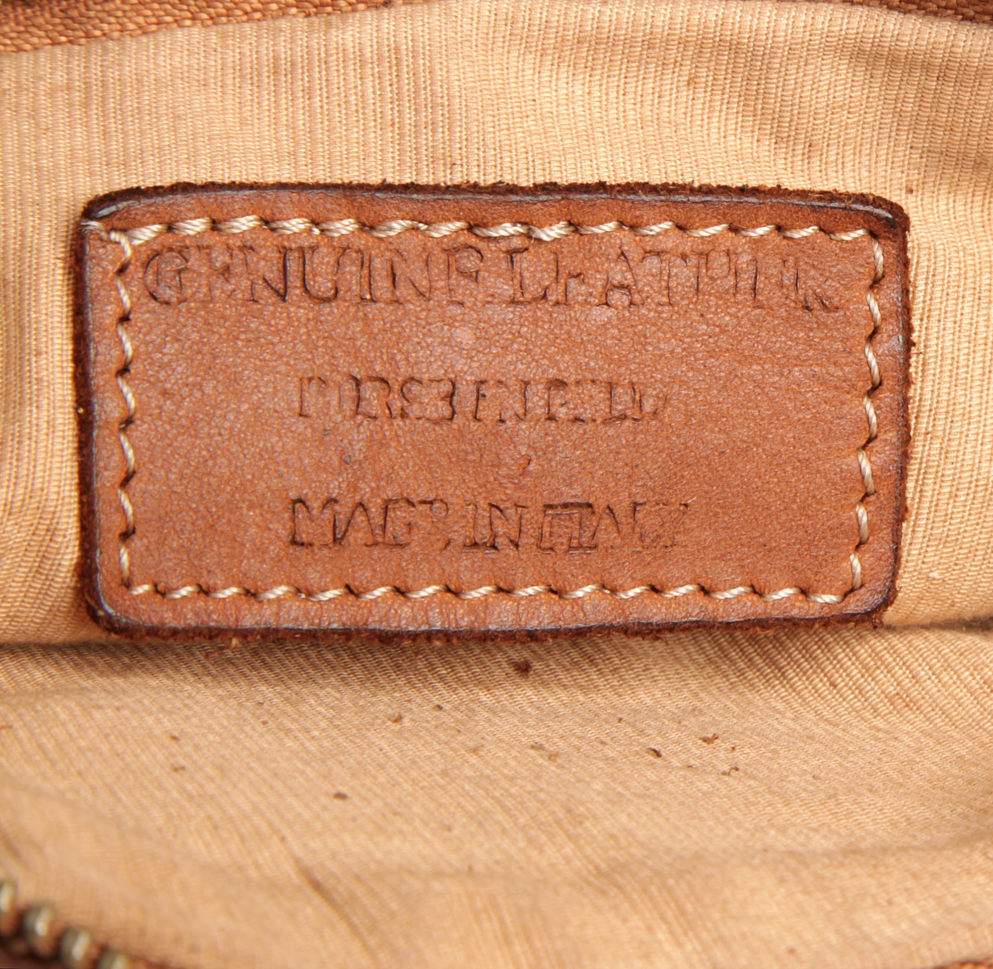 Samantha Look Umhängetasche, echt Leder, Made in Italy