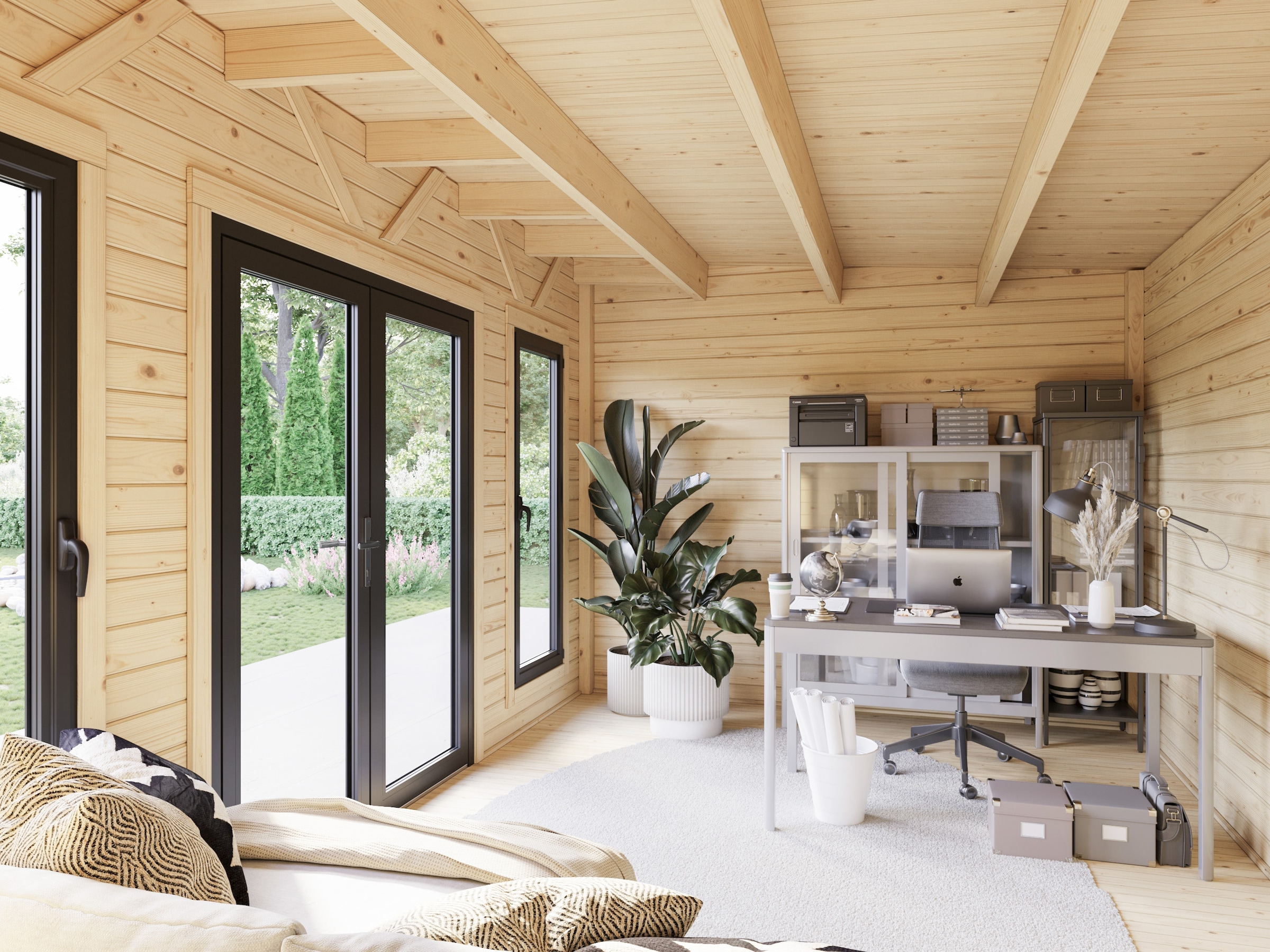 Palmako Gartenhaus »Aurelia 16,7+7,9 m²«