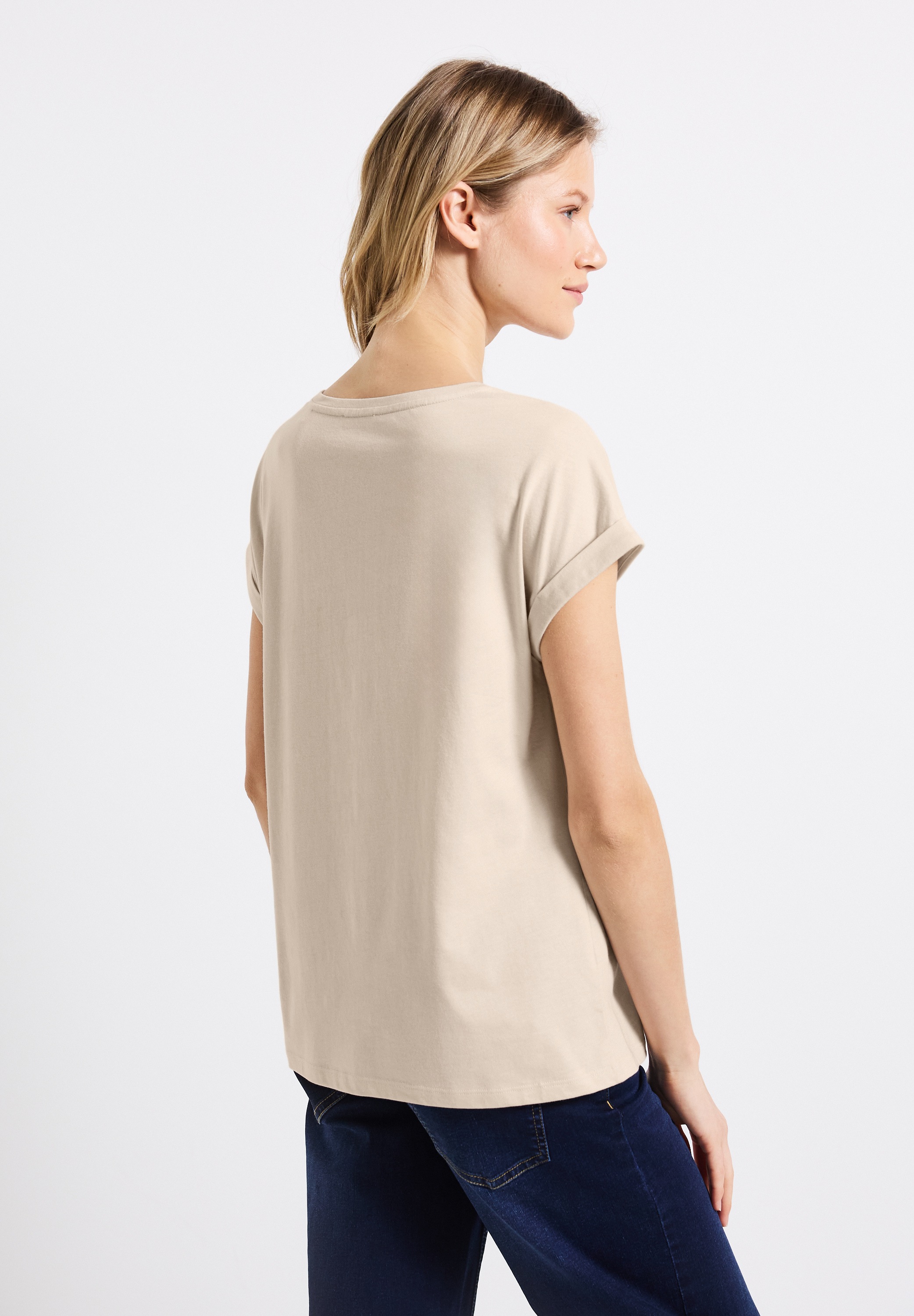 STREET ONE T-Shirt, mit Rundhalsausschnitt günstig online kaufen