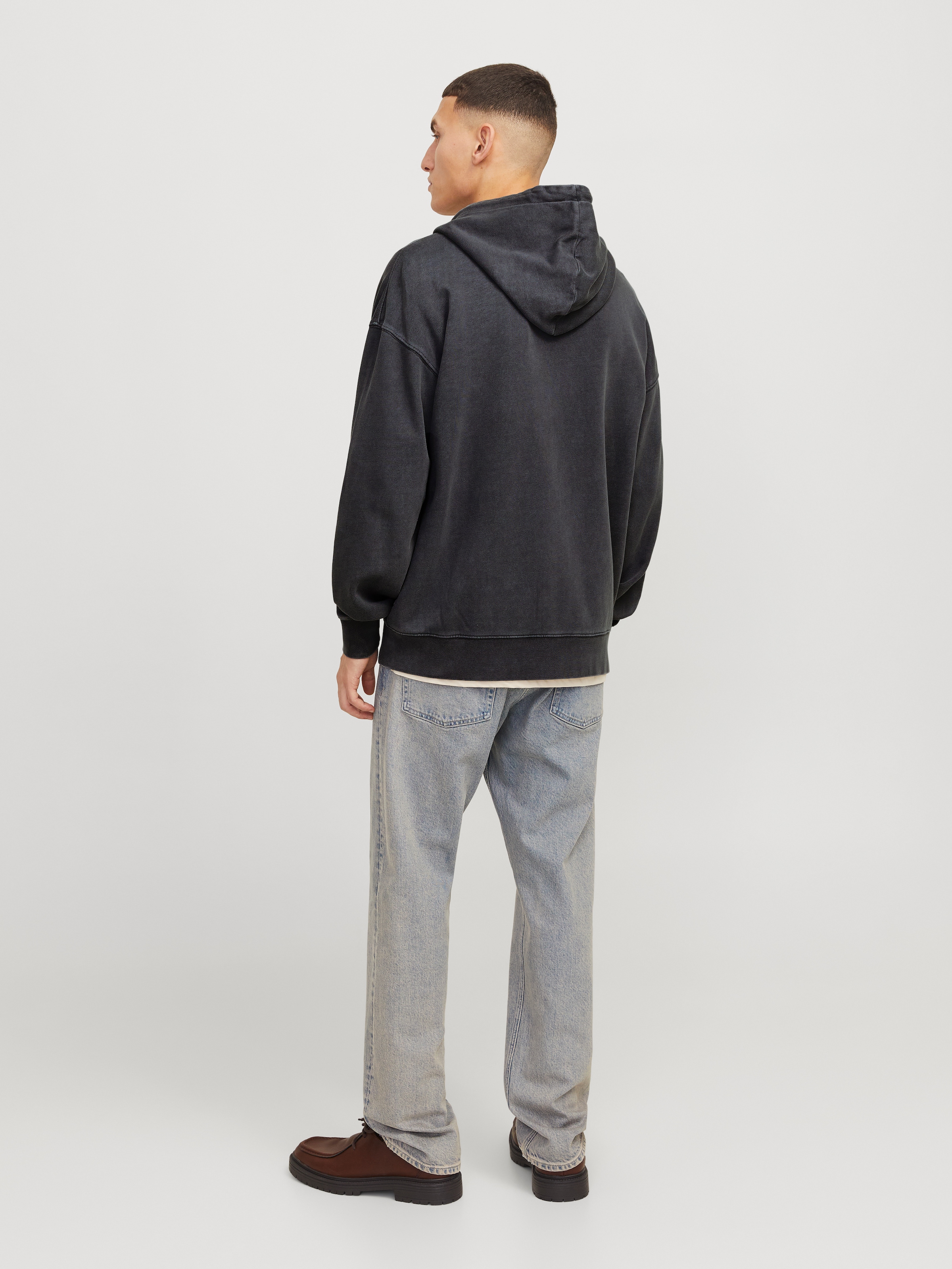 Jack & Jones Kapuzensweatjacke »JJECHARGE FADED SWEAT ZIP HOOD NOOS«, mit Kapuze