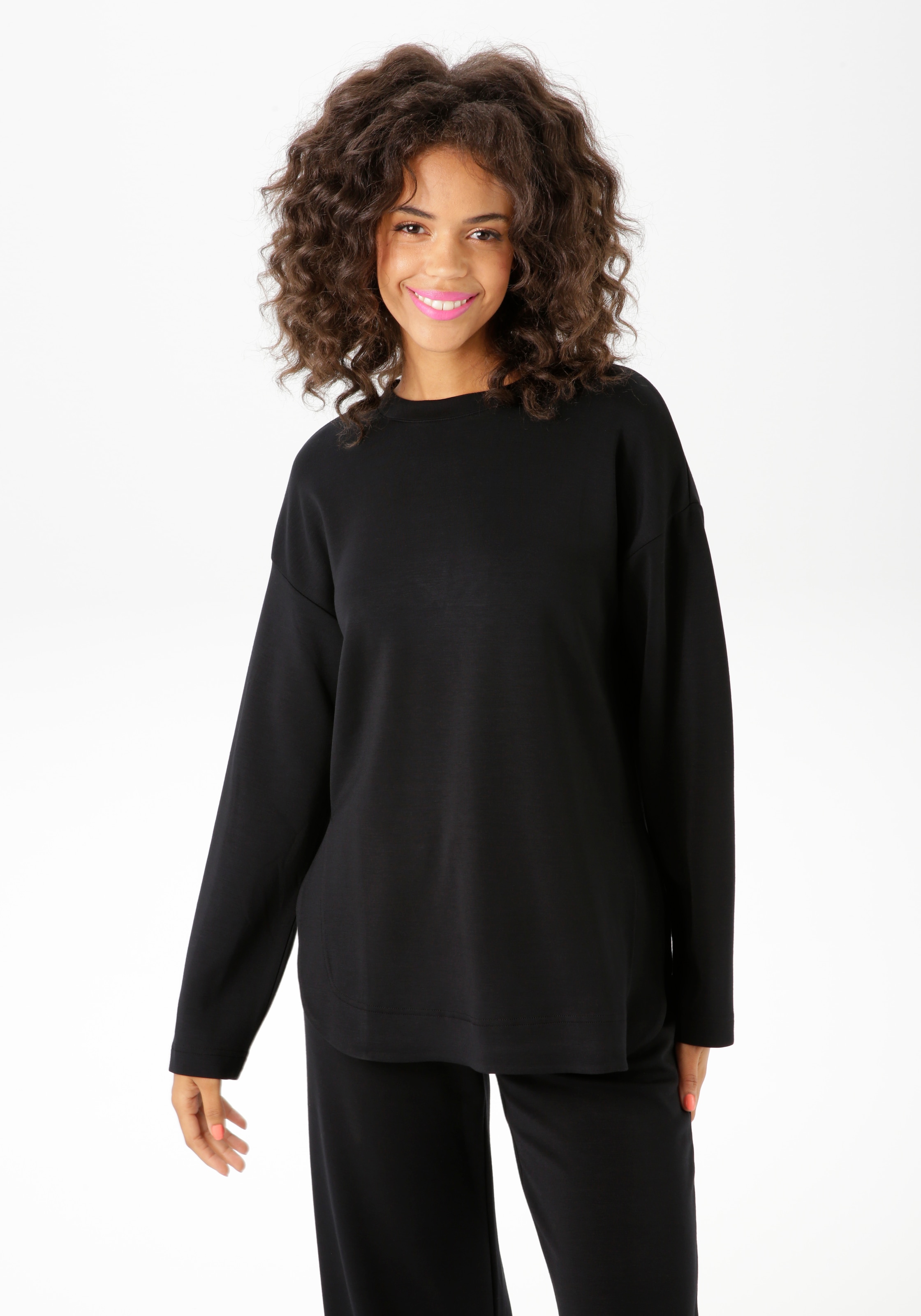 Aniston CASUAL Sweatshirt, in trendiger Farbpalette günstig online kaufen