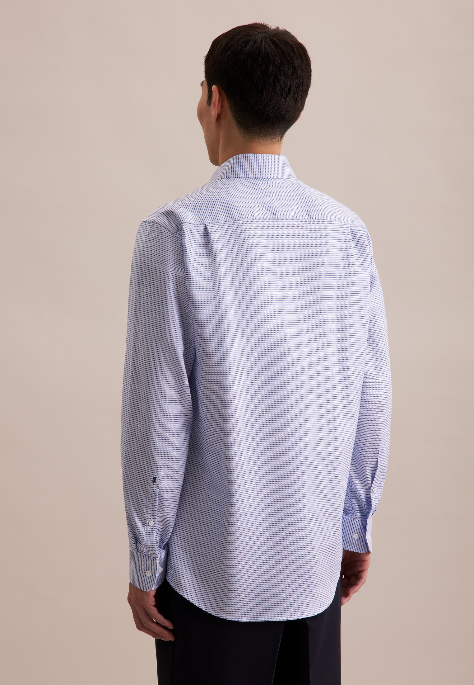 seidensticker Businesshemd "Regular" Regular 1/1 Kentkragen Struktur günstig online kaufen