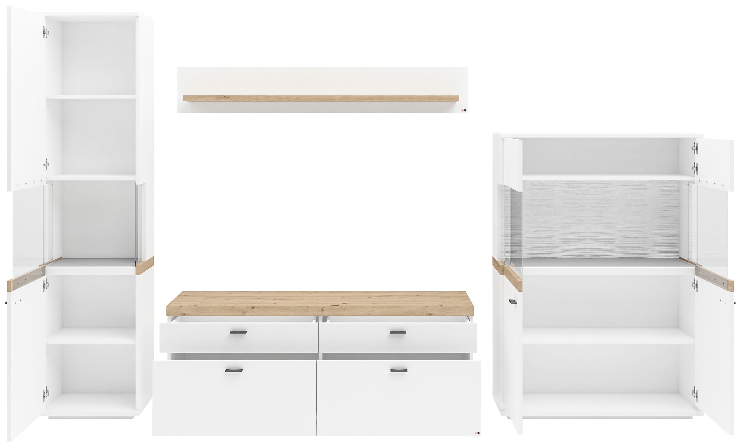 set one by Musterring Wohnwand »Lancaster« Bitte bei den Artikelnummern, 