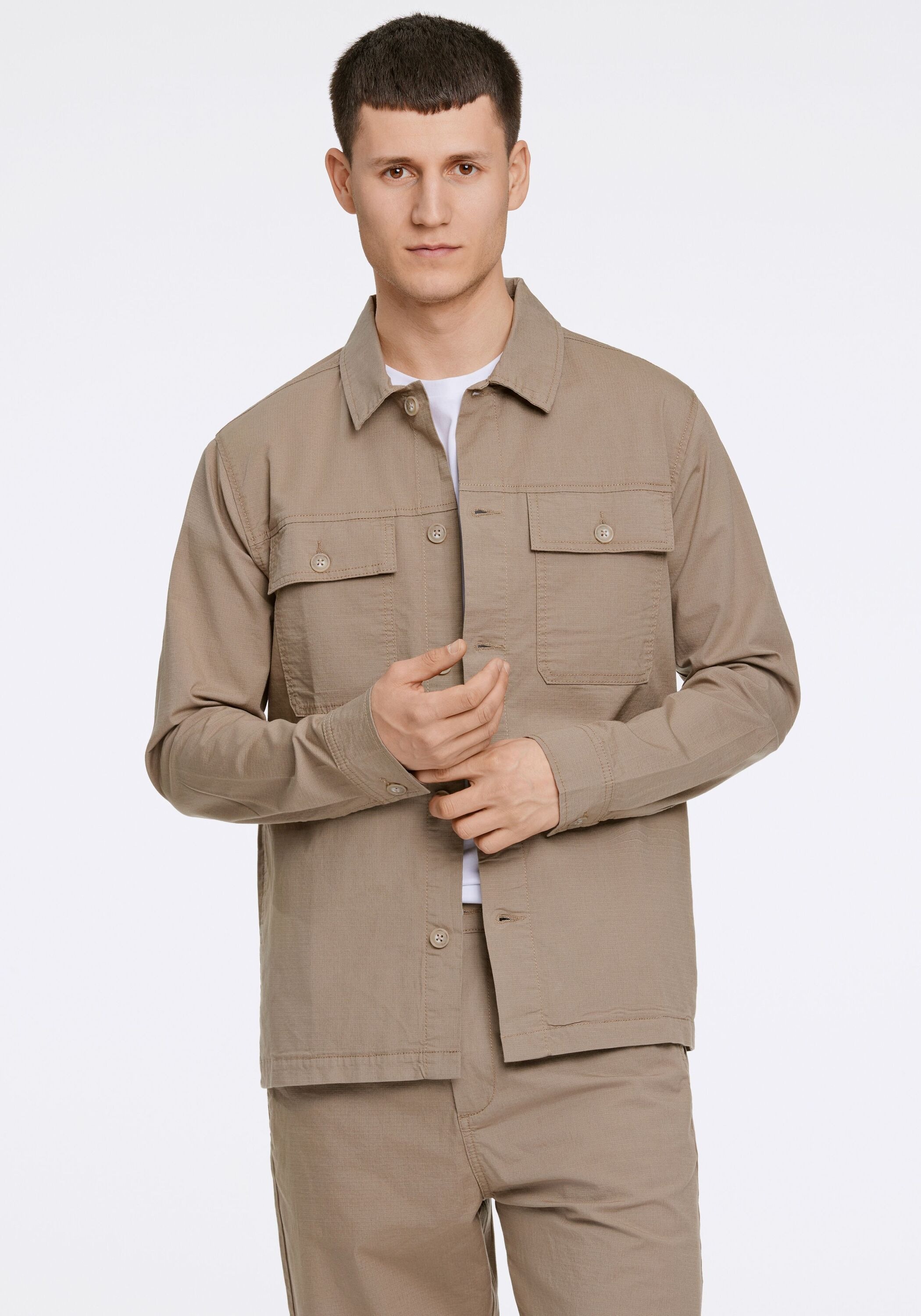 LINDBERGH Hemdjacke "Lindbergh Oberhemd, Hemdjacke" günstig online kaufen