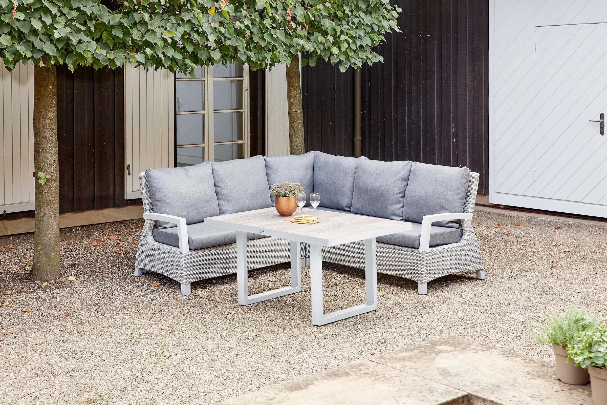 Siena Garden Gartenlounge-Set "Corido", (4 tlg.) günstig online kaufen