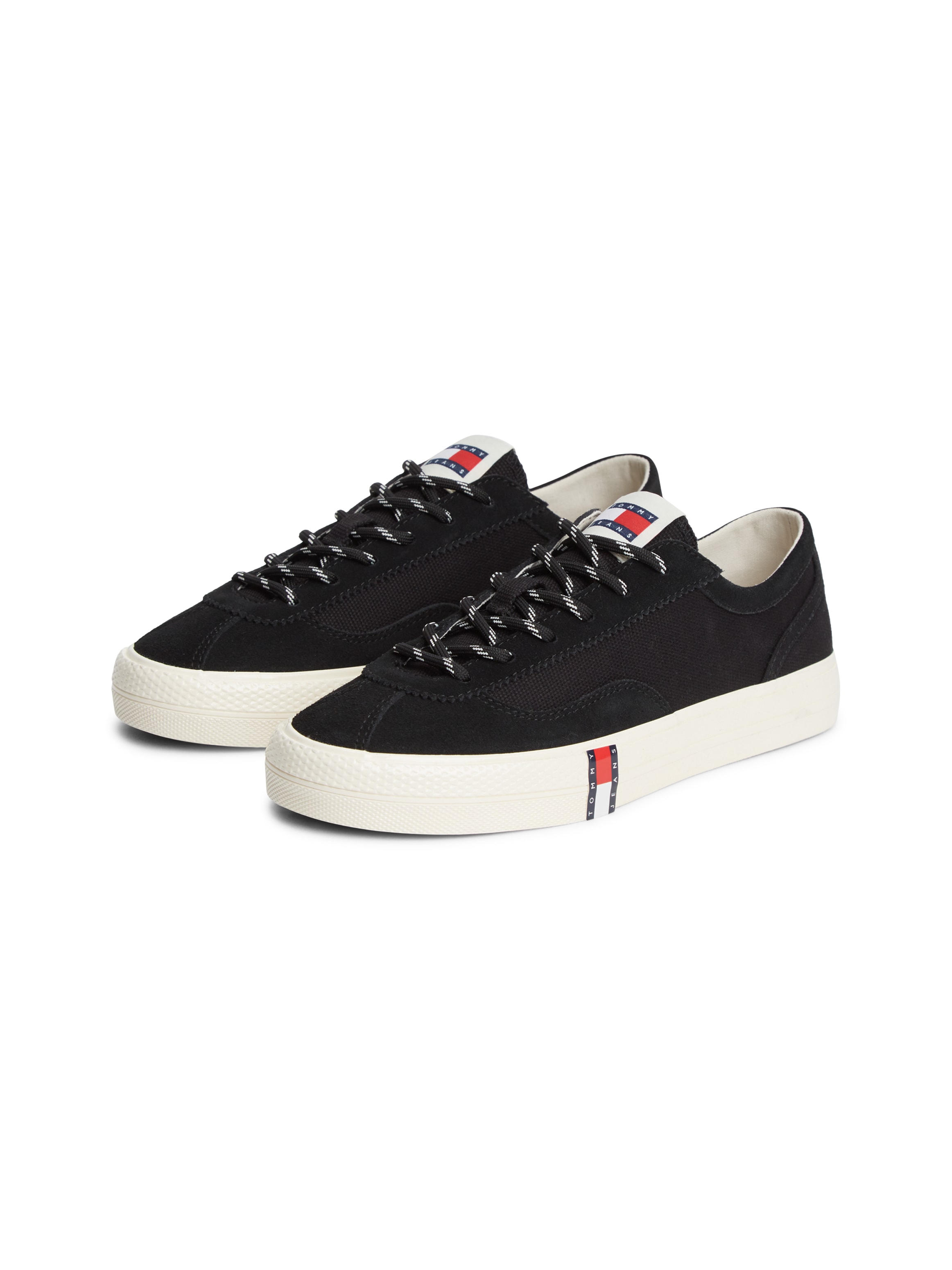 Tommy Jeans Sneaker "ARCHIVE Y2K" Schnürschuh, Halbschuh, Freizeitschuh mit Kontrastbesatz