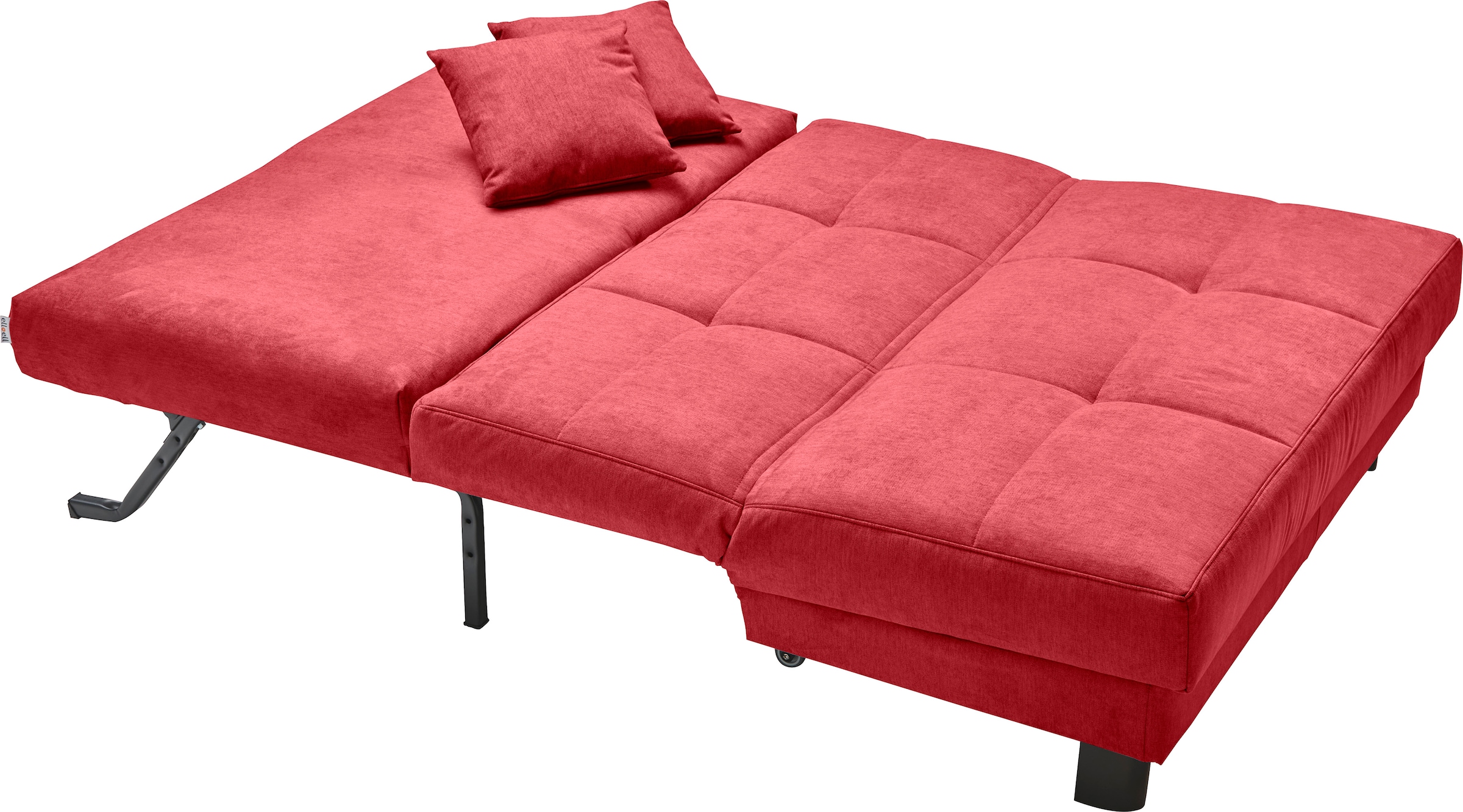 ell + ell Schlafsofa »Tilda«, Breite 125 cm, inkl. 2 Zierkissen