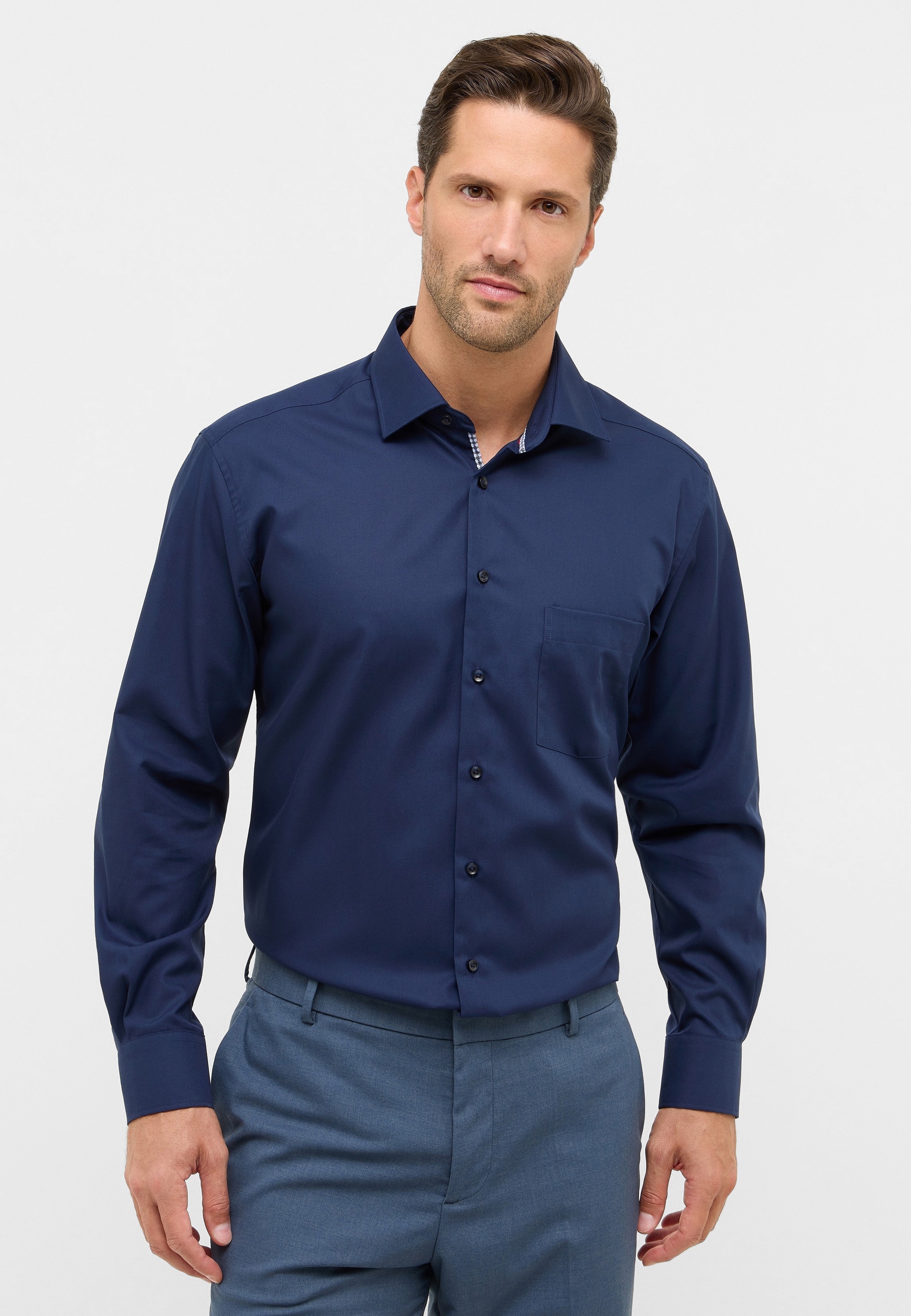 Eterna Langarmhemd NON IRON (bügelfrei) günstig online kaufen