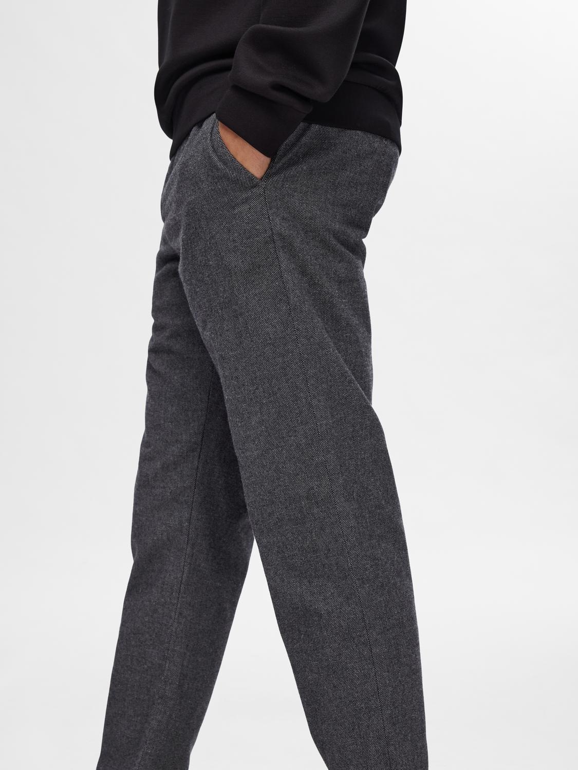 SELECTED HOMME Chinohose »SLH175-SLIM MILES BRUSHED PANTS W NOOS«