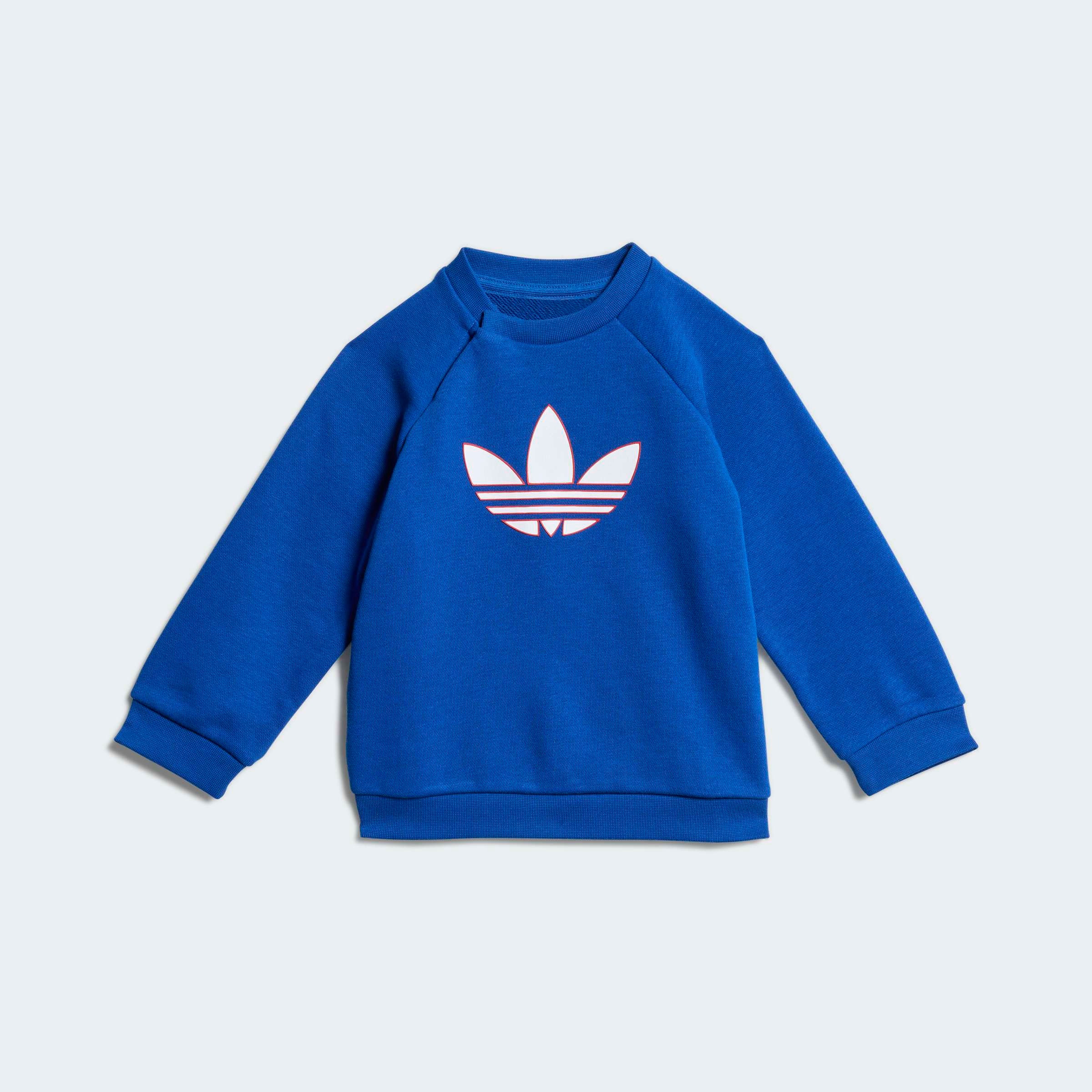 adidas Originals Trainingsanzug »TREFOIL CREW SET« 2 tlg. Set für Kleinkinder