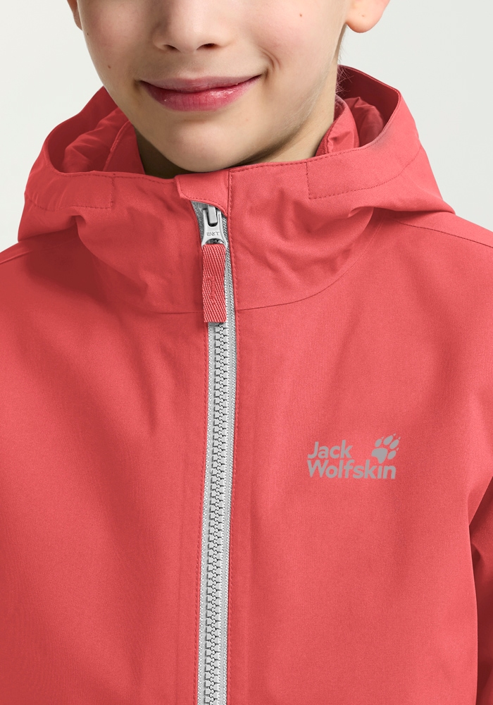 Jack Wolfskin 3-in-1-Funktionsjacke »HYBRID 3IN1 JACKET K«, mit Kapuze