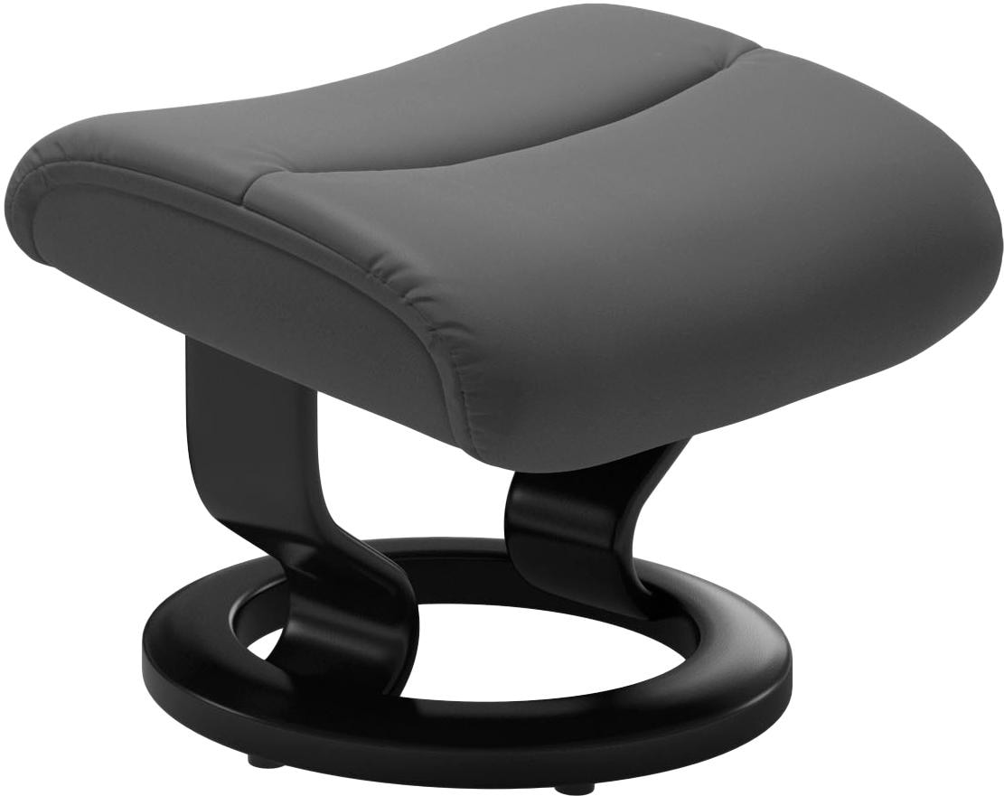 Stressless Fußhocker "View" mit Classic Base,Gestell Schwarz