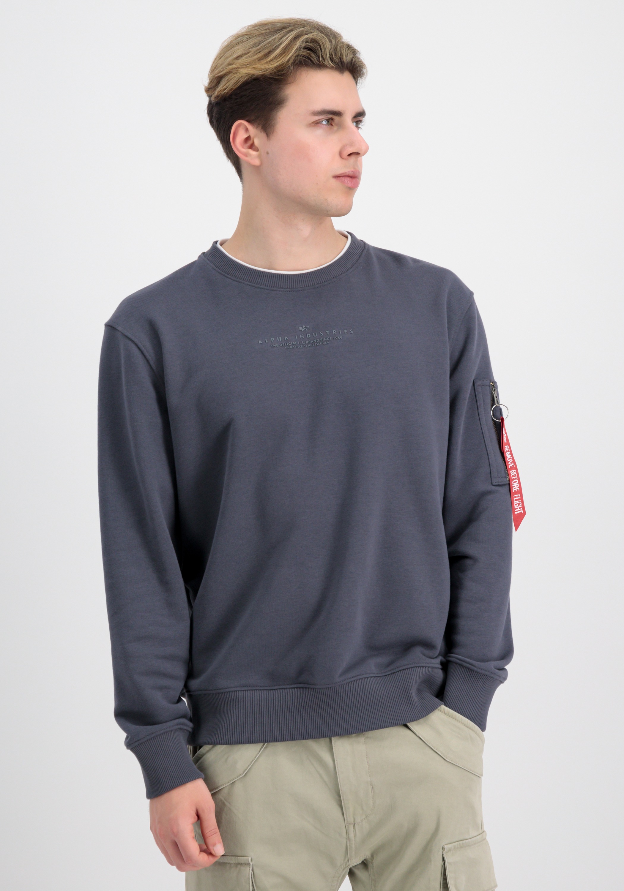 Alpha Industries Sweater »Alpha Industries Men - Sweatshirts Double Layer Sweatshirt«