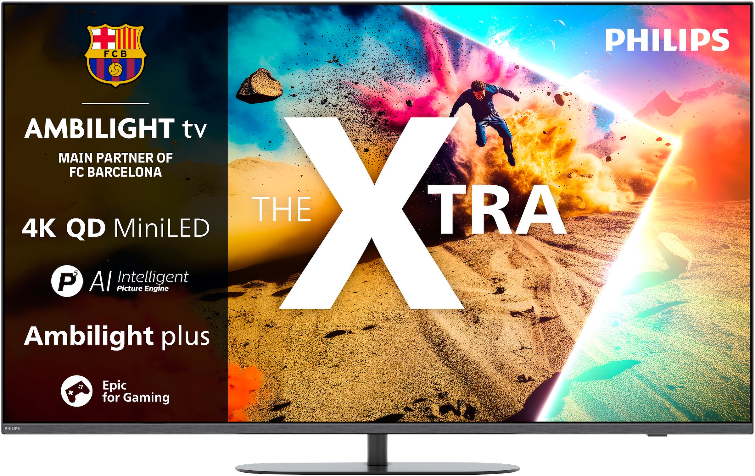 PHILIPS LED-Fernseher "65MLED950/12", 65 ′′schwarz, Fernseher