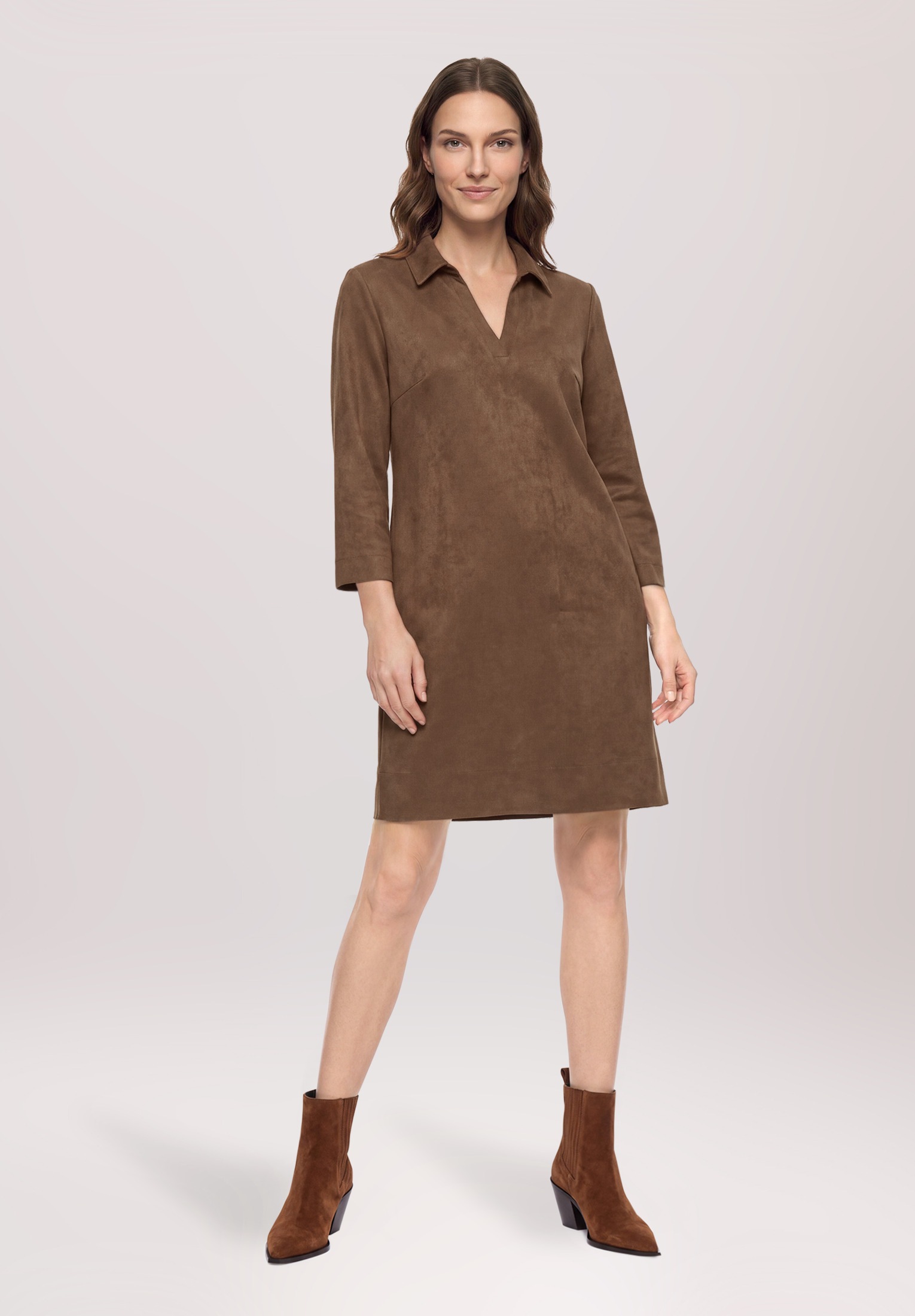 Betty Barclay Hemdblusenkleid »Damen mit Knopfleiste« Nahttasche