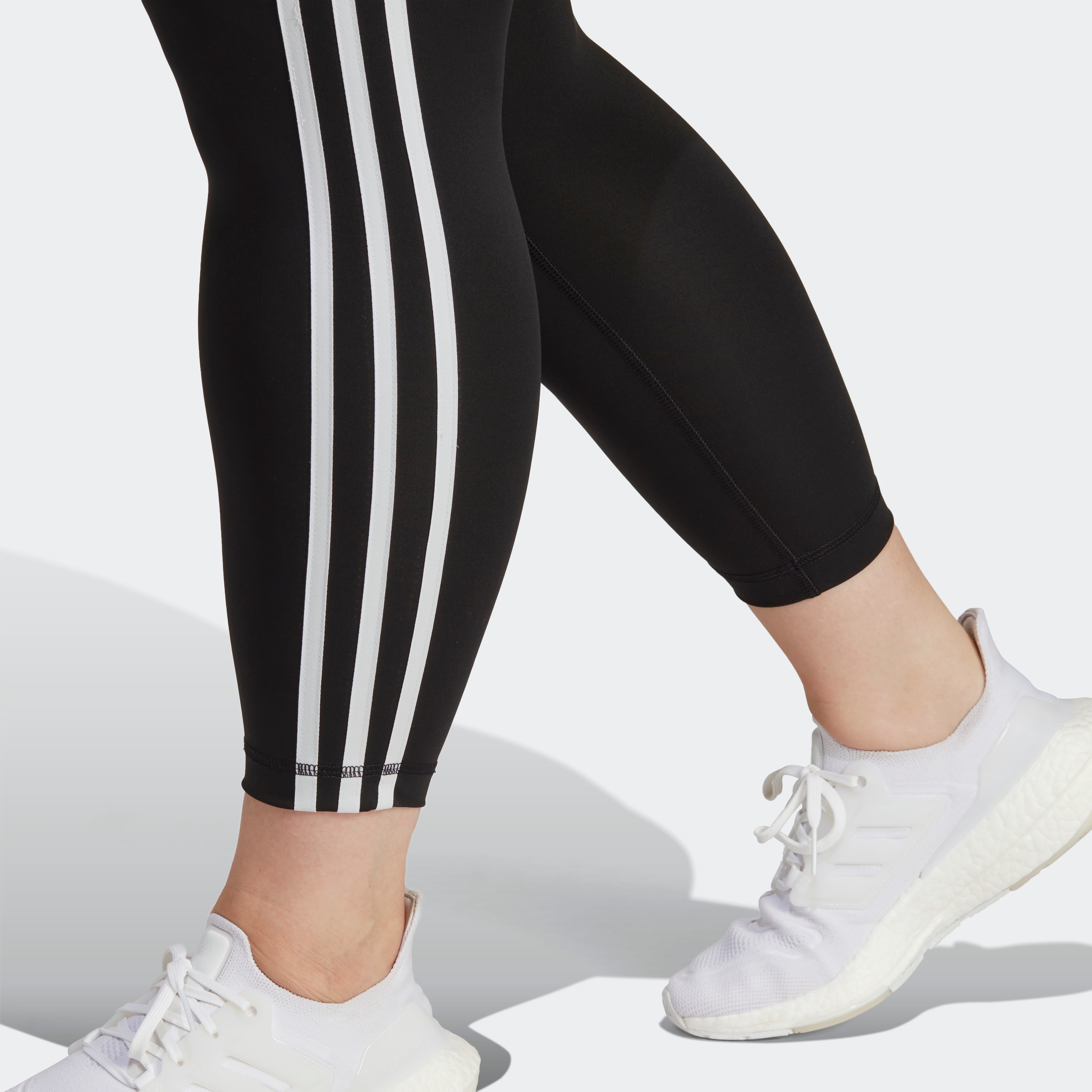 adidas Performance Trainingstights »TRAIN ESSENTIALS 3-STREIFEN HIGH-WAISTED  – GROSSE GRÖSSEN«, (1 tlg.) auf Rechnung online kaufen | BAUR