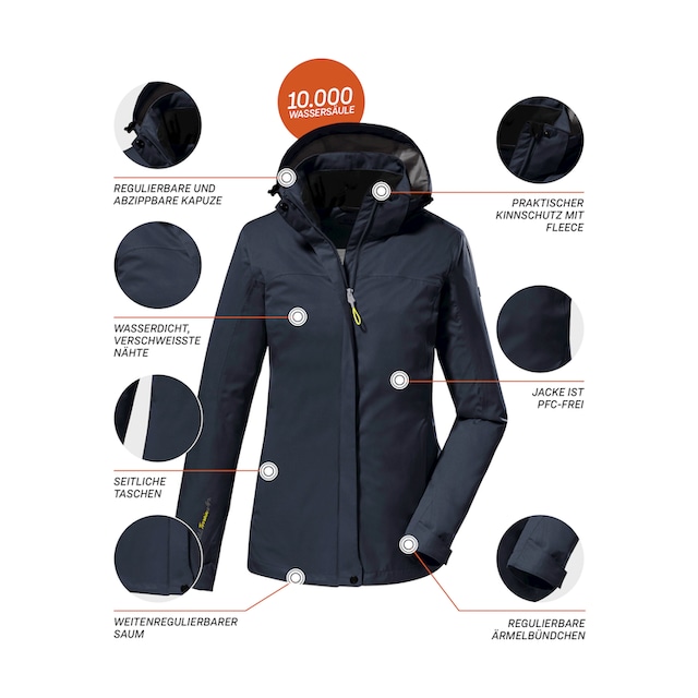 Killtec Outdoorjacke »KOS 133 KG WMN JCKT« für bestellen | BAUR