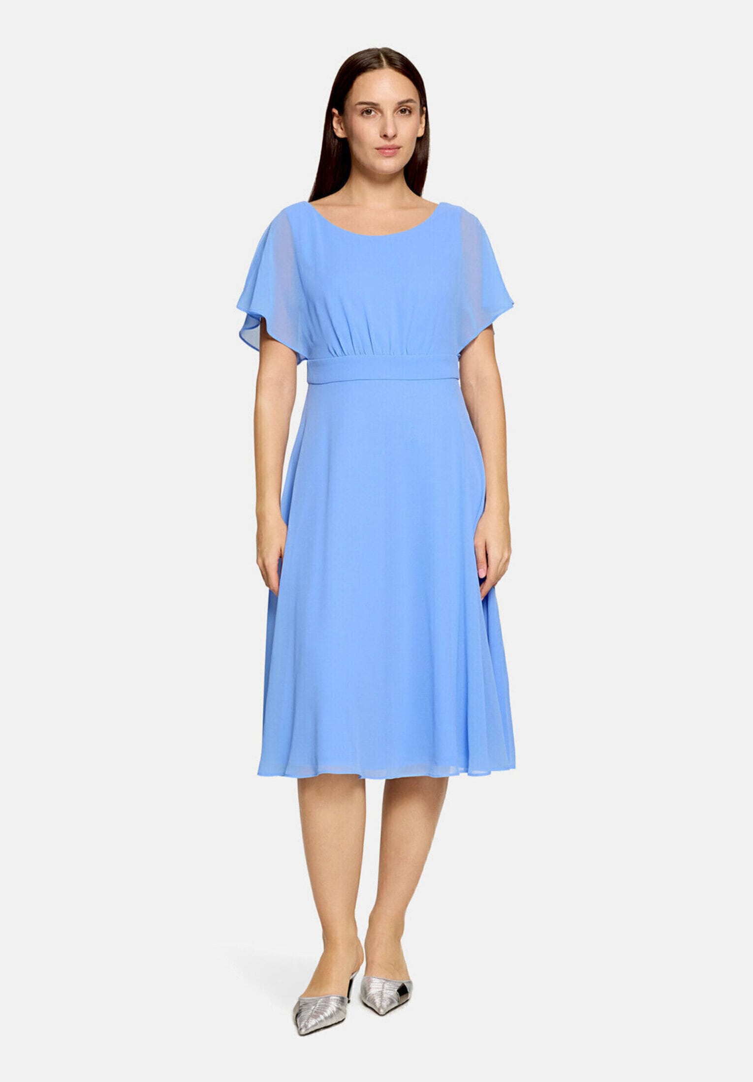 Vera Mont Cocktailkleid "Damen kurzarm" Ohne Tasche Raffung