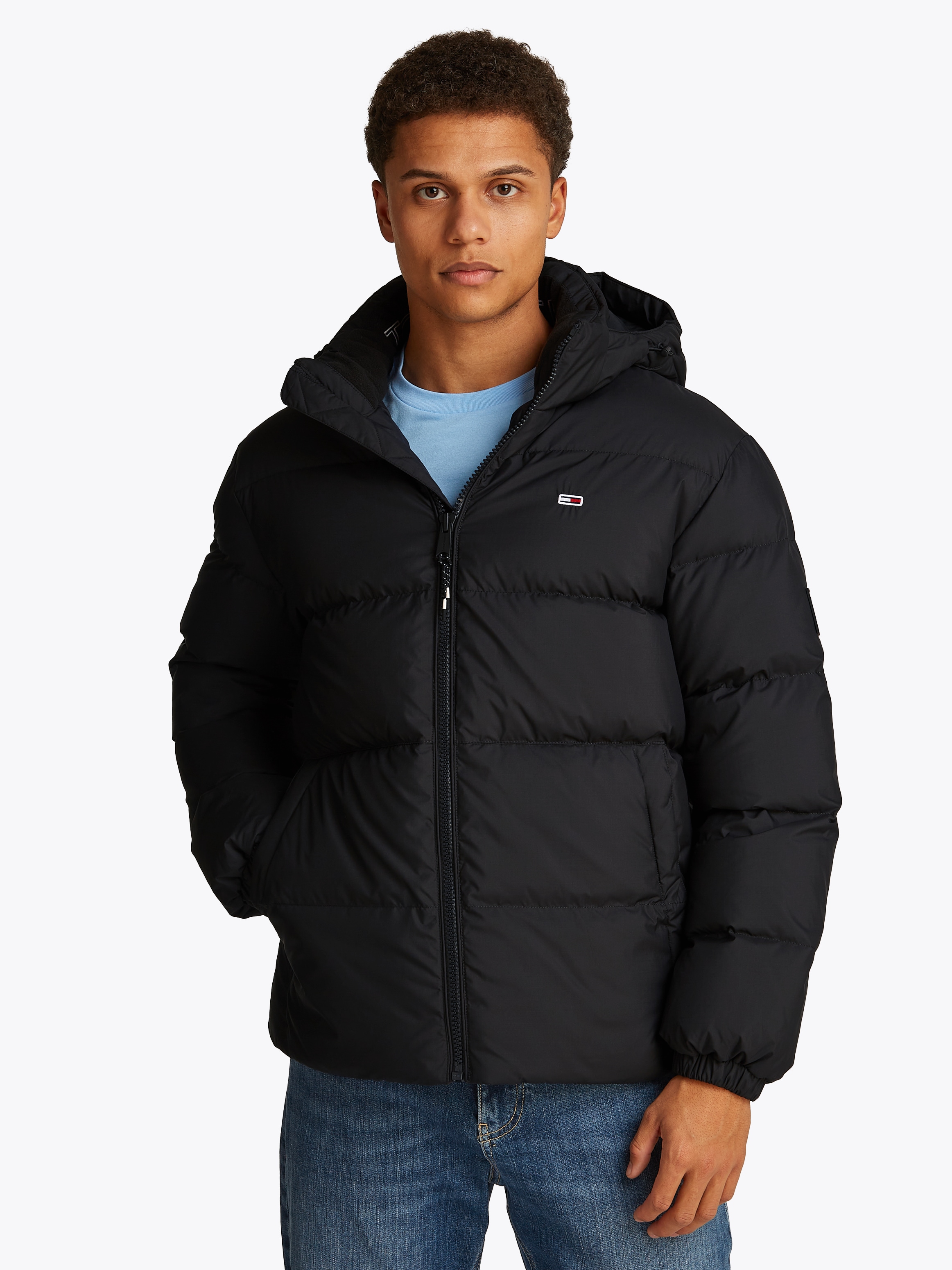 Tommy Jeans Steppjacke "TJM ESSENTIAL DOWN JACKET EXT", mit Kapuze, Daunenj günstig online kaufen
