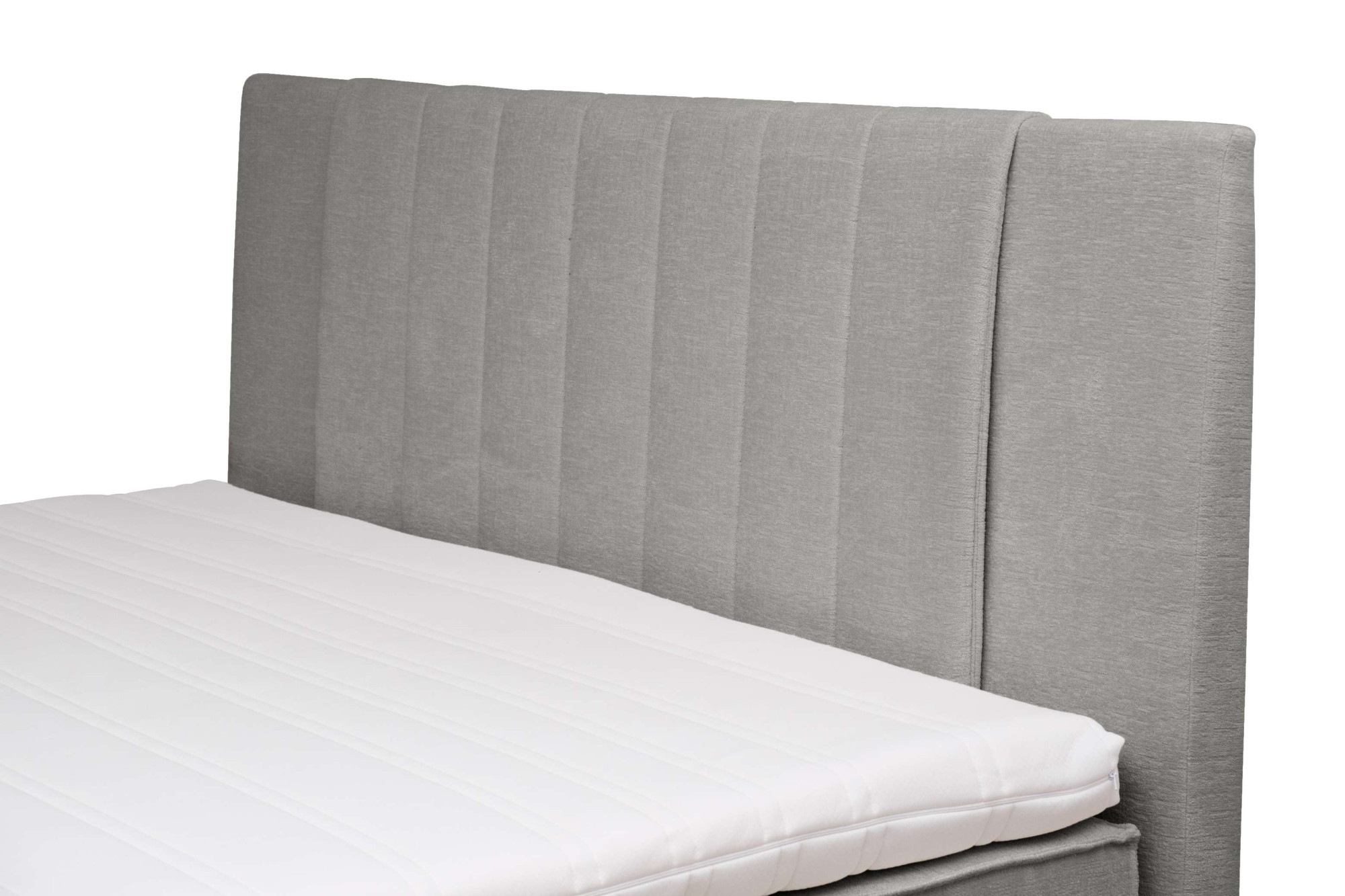 Boxspringbett HOME AFFAIRE "Bellissimo, Doppelbett, Polsterbett, Federkernbett, Komforbett", grau, B:165cm L:215cm, 100% PES, Komplettbetten, Boxspringbett, inkl. 9cm Topper, 5-Zonen-Taschen-Federkernmatratze, Härtegrad 3 3