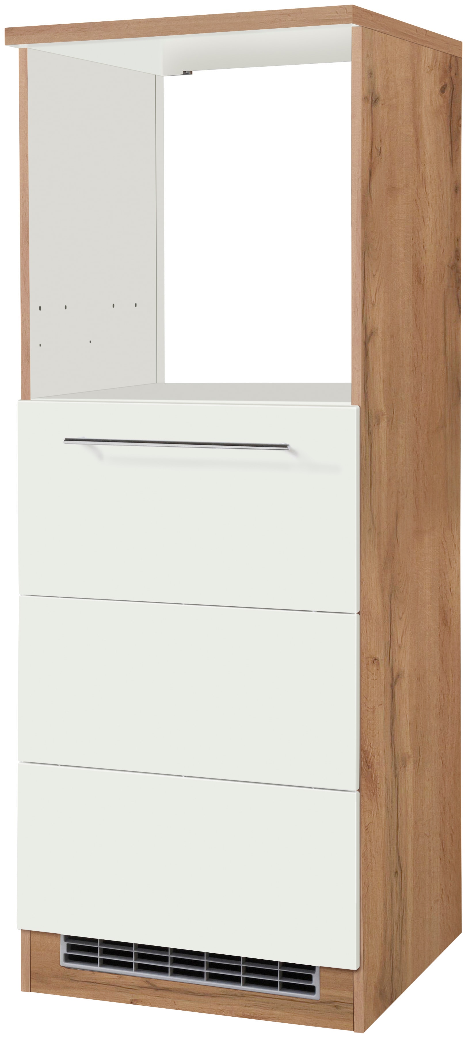 KOCHSTATION "KS-Wien" Breite 60 cm, Höhe 165 cm, Türanschlag wechselbar