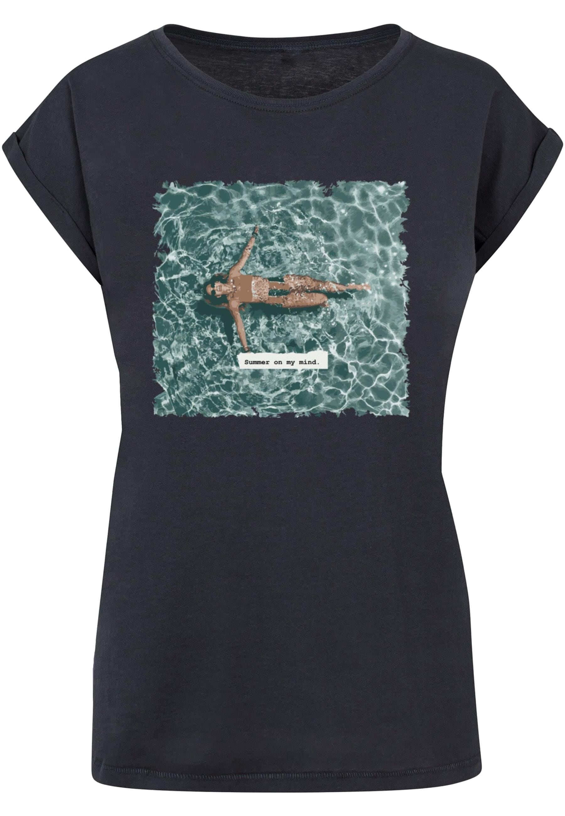 Merchcode T-Shirt "Merchcode Damen Ladies Summer - On My Mind T-Shirt" 1 St günstig online kaufen