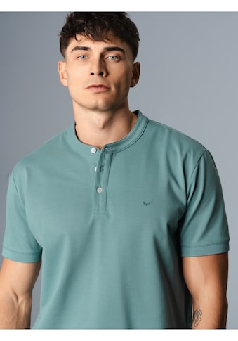 T-Shirt »TRIGEMA Henley Shirt mit Knopfleiste«, (1 tlg.)