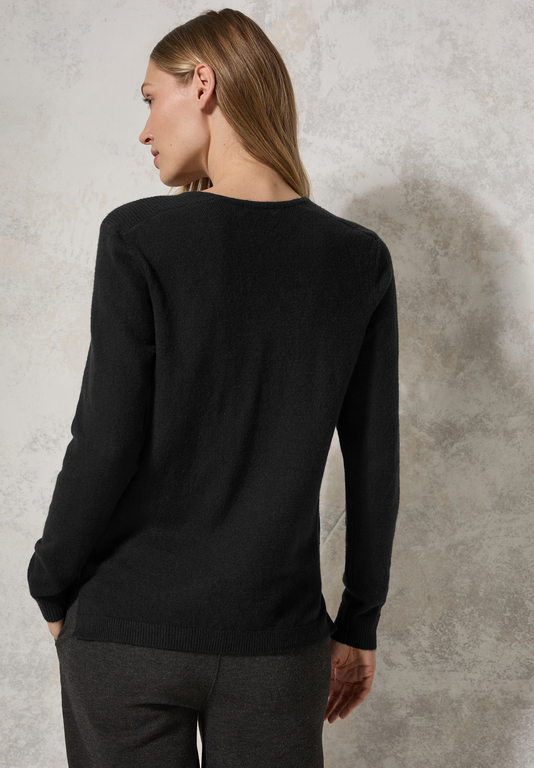 Cecil Strickpullover, mit Strick-Detail