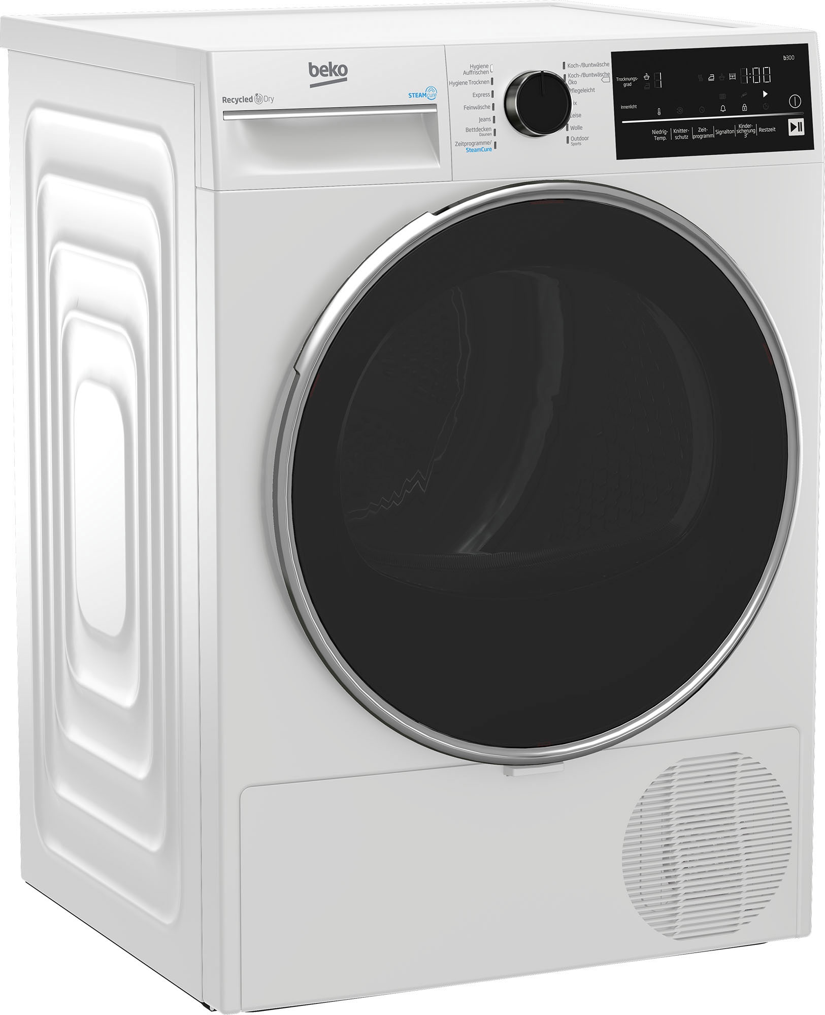 BEKO Wärmepumpentrockner »B3T42240S«, 8 kg, mit Dampffunktion