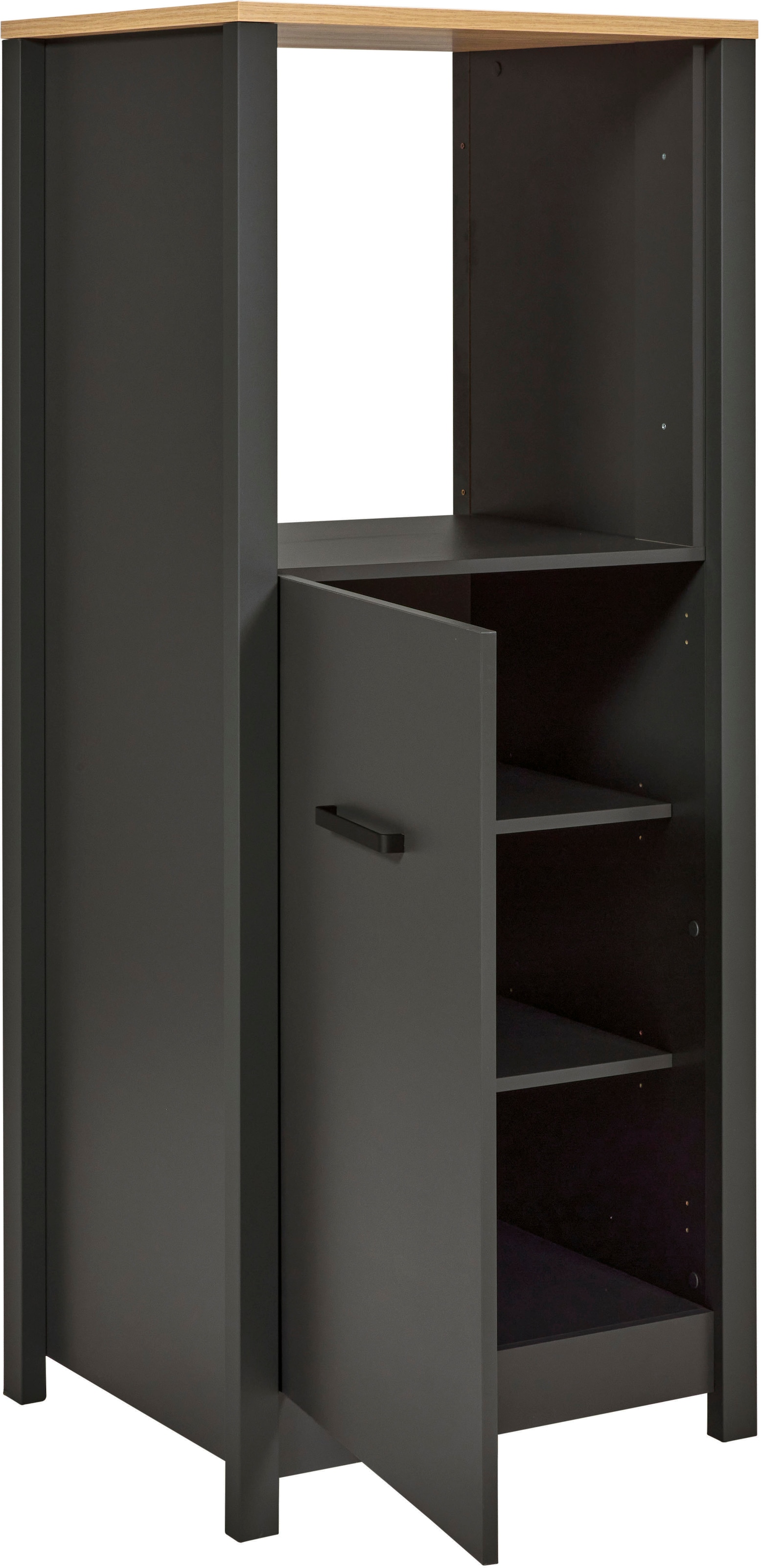 Inter Link Küchenzeile »Veneto« Ohne E-Geräte für Spülmaschine Kochfeld Backofen Kühlschrank B: 370 cm