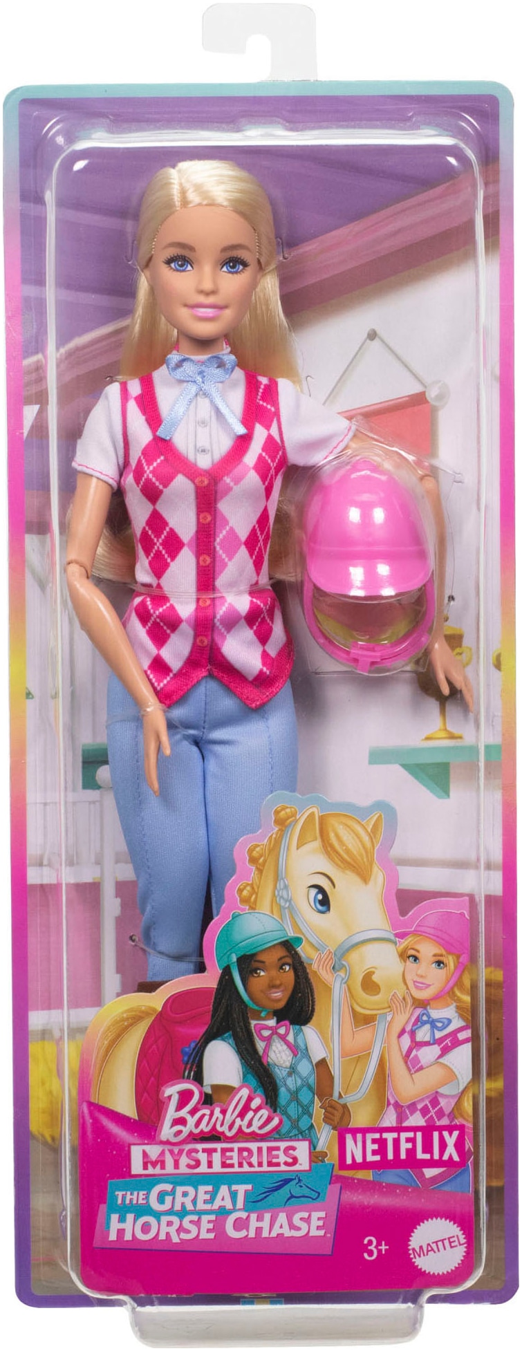 Barbie Anziehpuppe »Mysteries: Die großen Pferdejagd: Barbie Malibu«