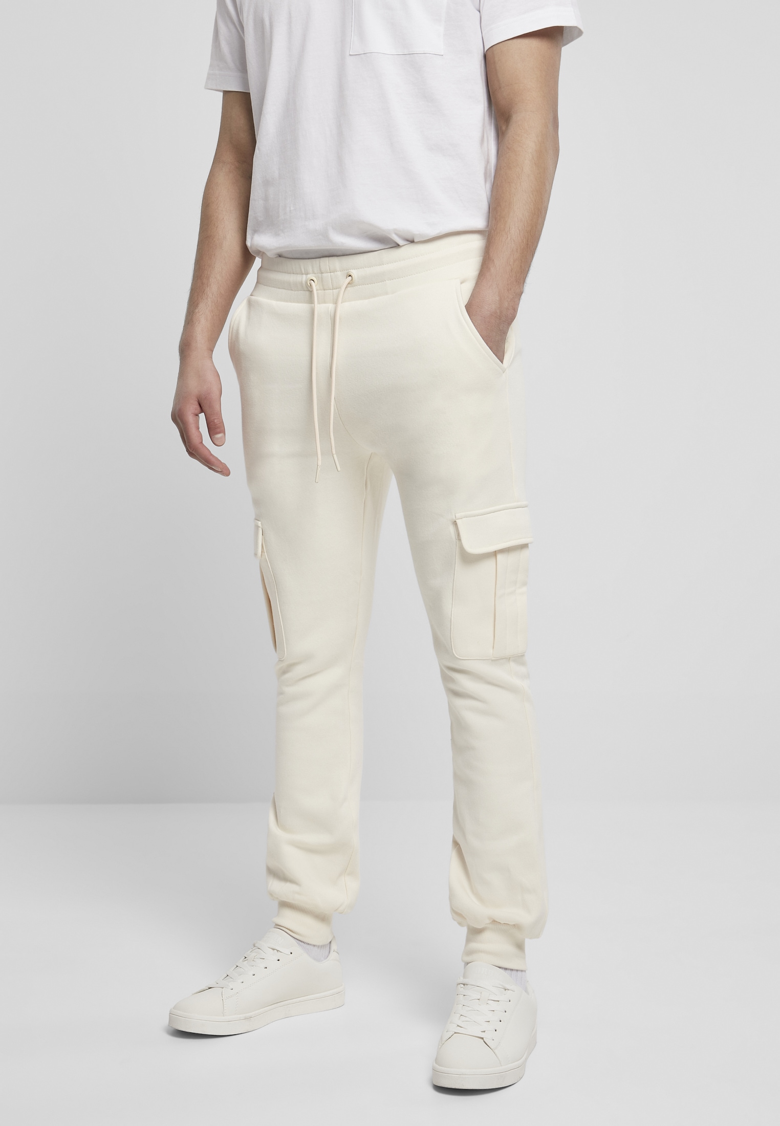 URBAN CLASSICS Stoffhose "Urban Classics Herren Cargo Sweatpants" günstig online kaufen