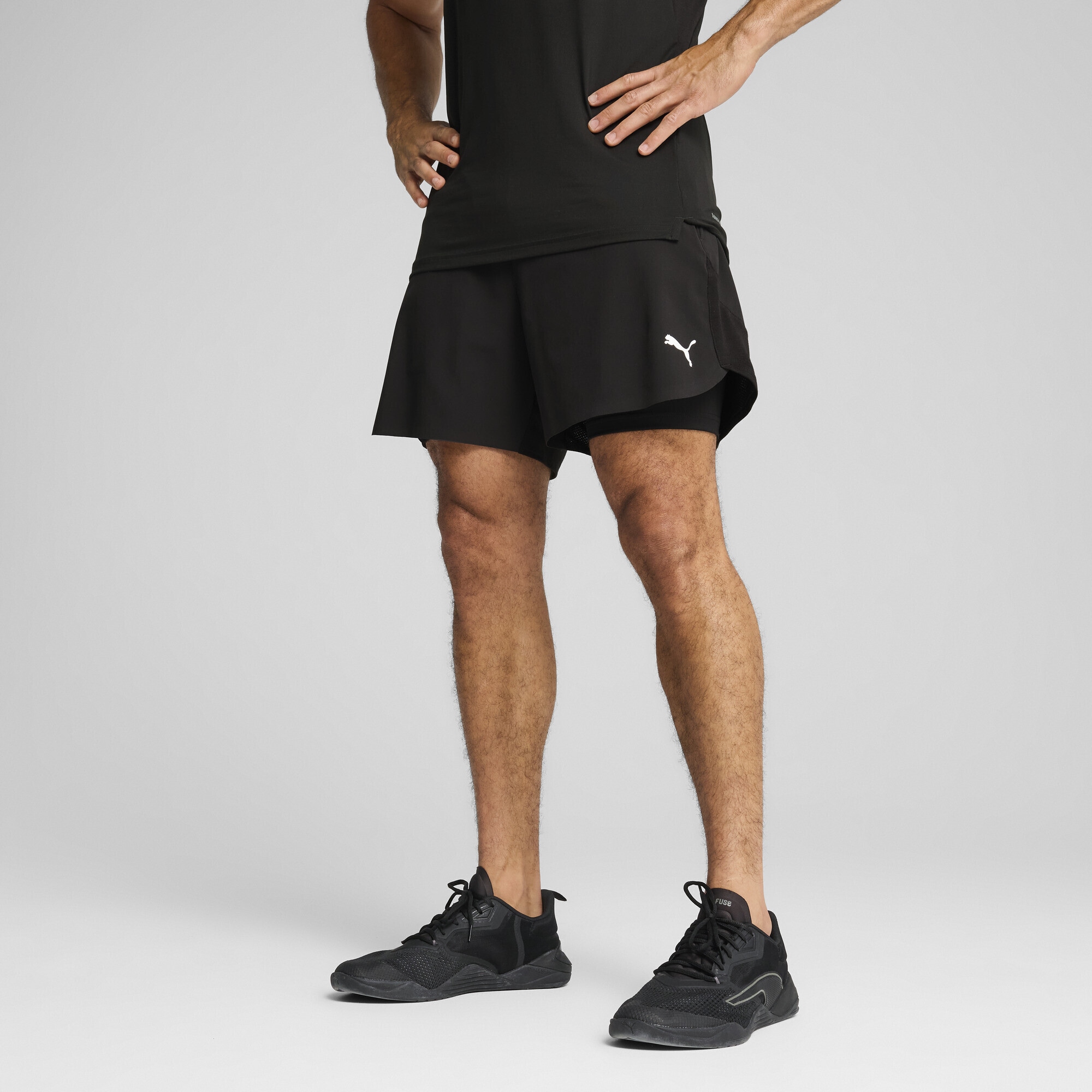 PUMA Trainingsshorts »TRAINING TECH 2-in-1-Shorts Herren«