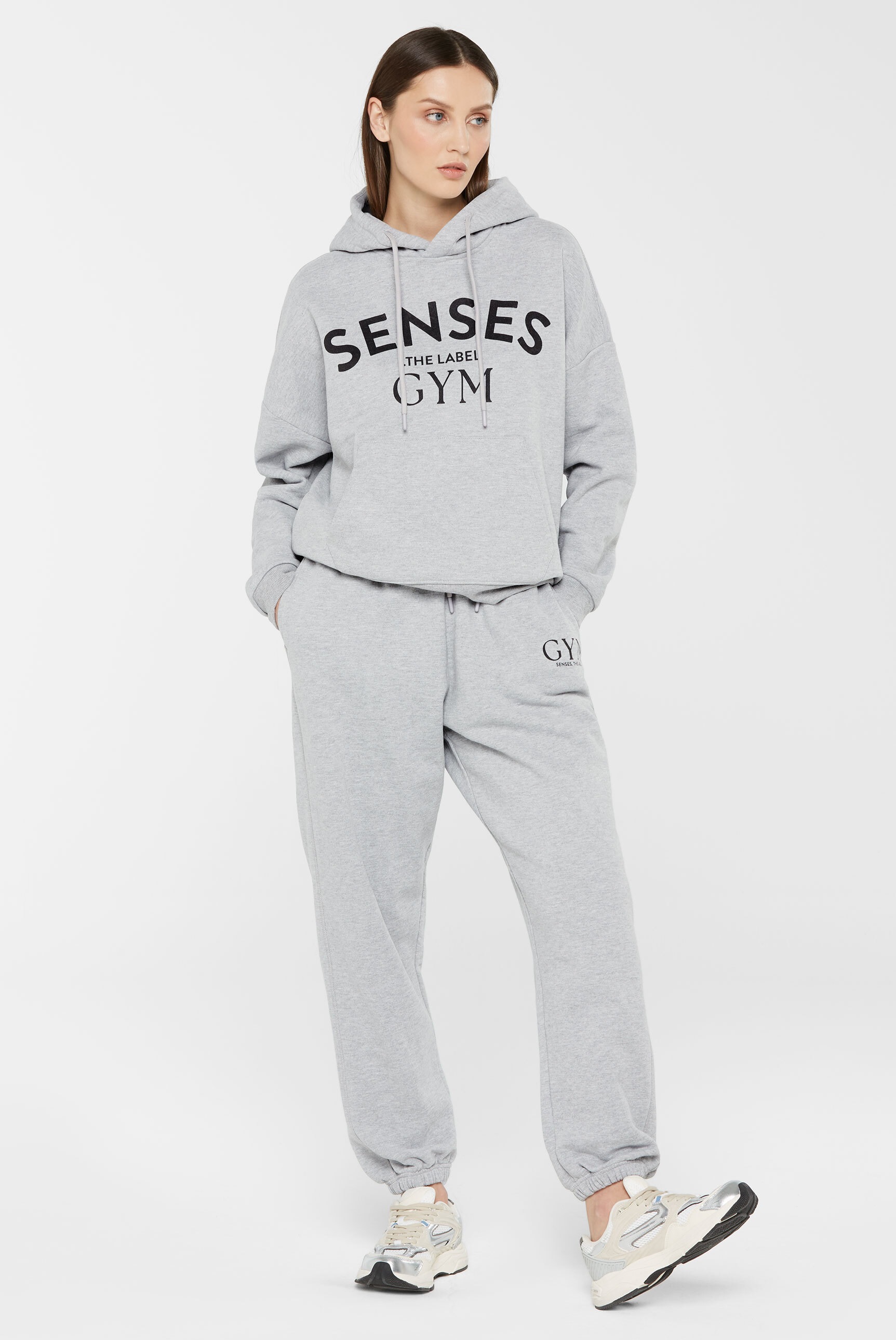 SENSES.THE LABEL Kapuzensweatshirt, mit Baumwolle