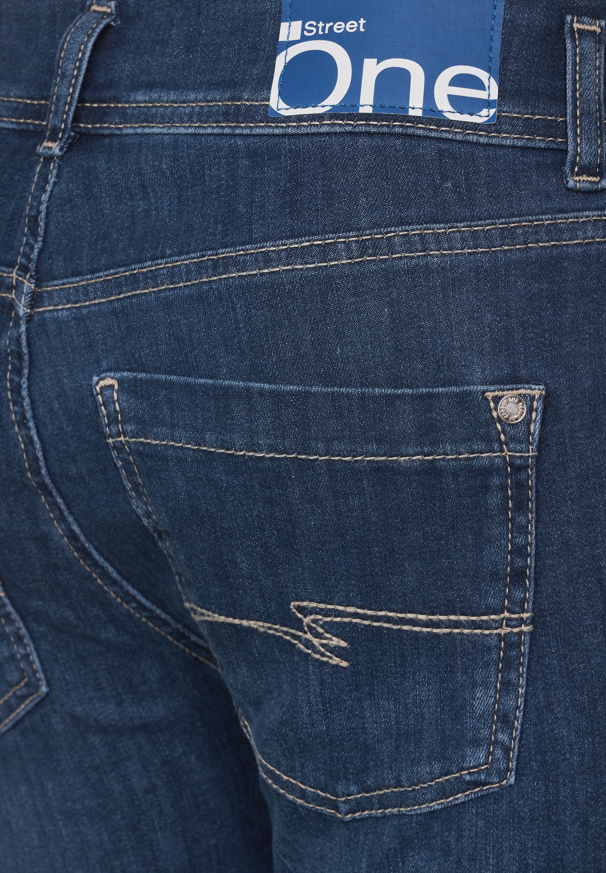 STREET ONE Skinny-fit-Jeans, High Waist