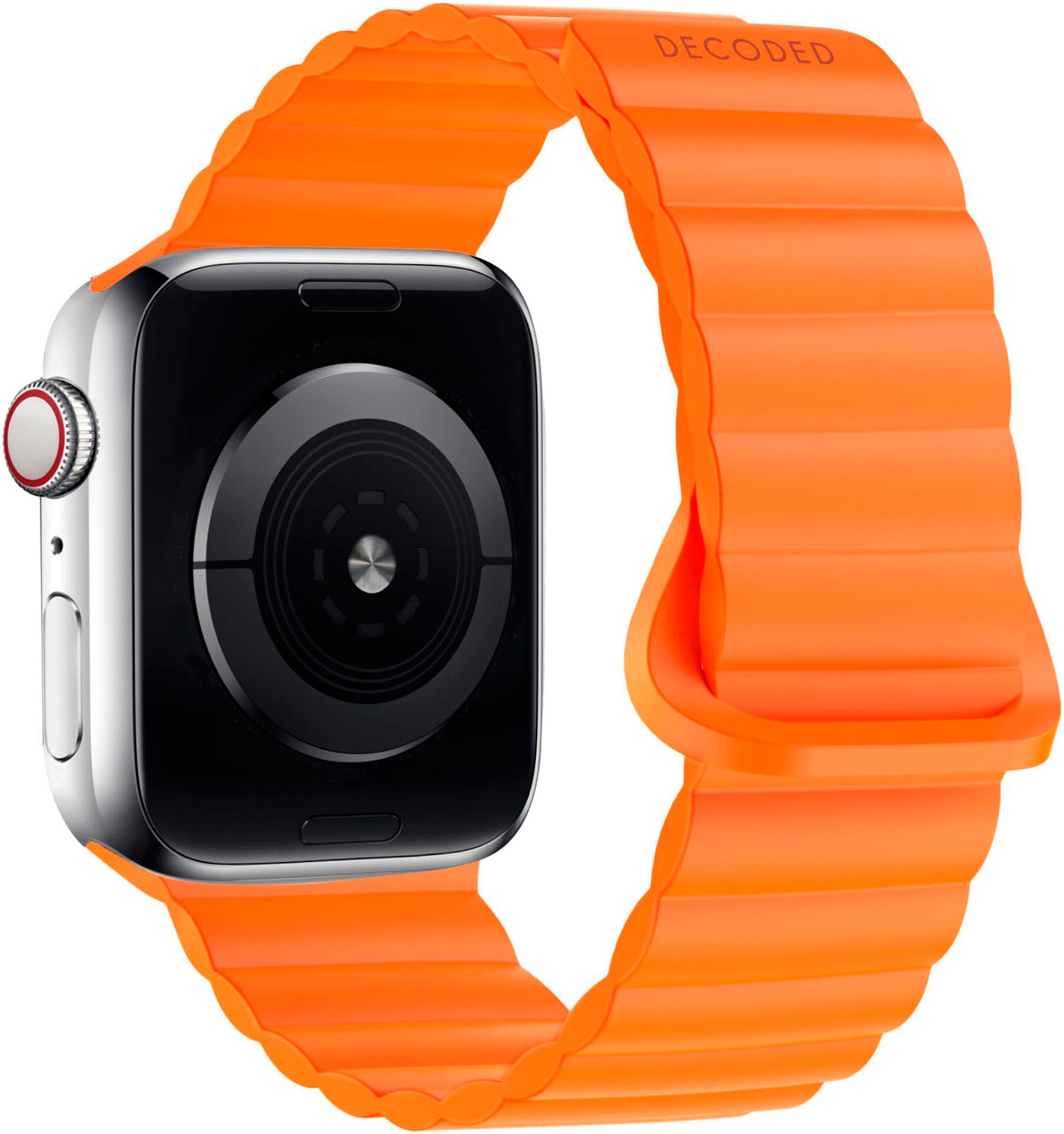 DECODED Smartwatch-Armband »Silicone Magnet Traction Loop Strap 42/44/45mm«