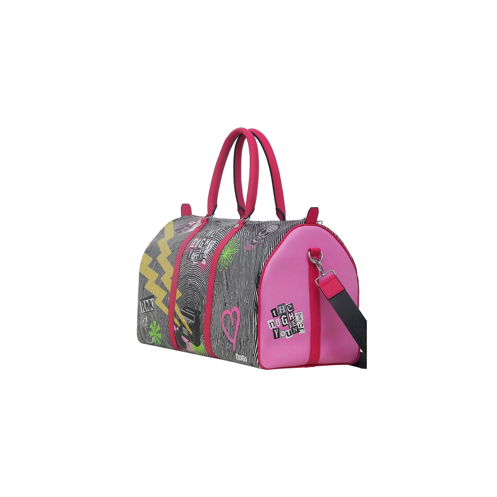 DOGO Reisetasche »Reisetasche Snugline - Night Is Young Handgepäck Reisetasche« Handgefertigt