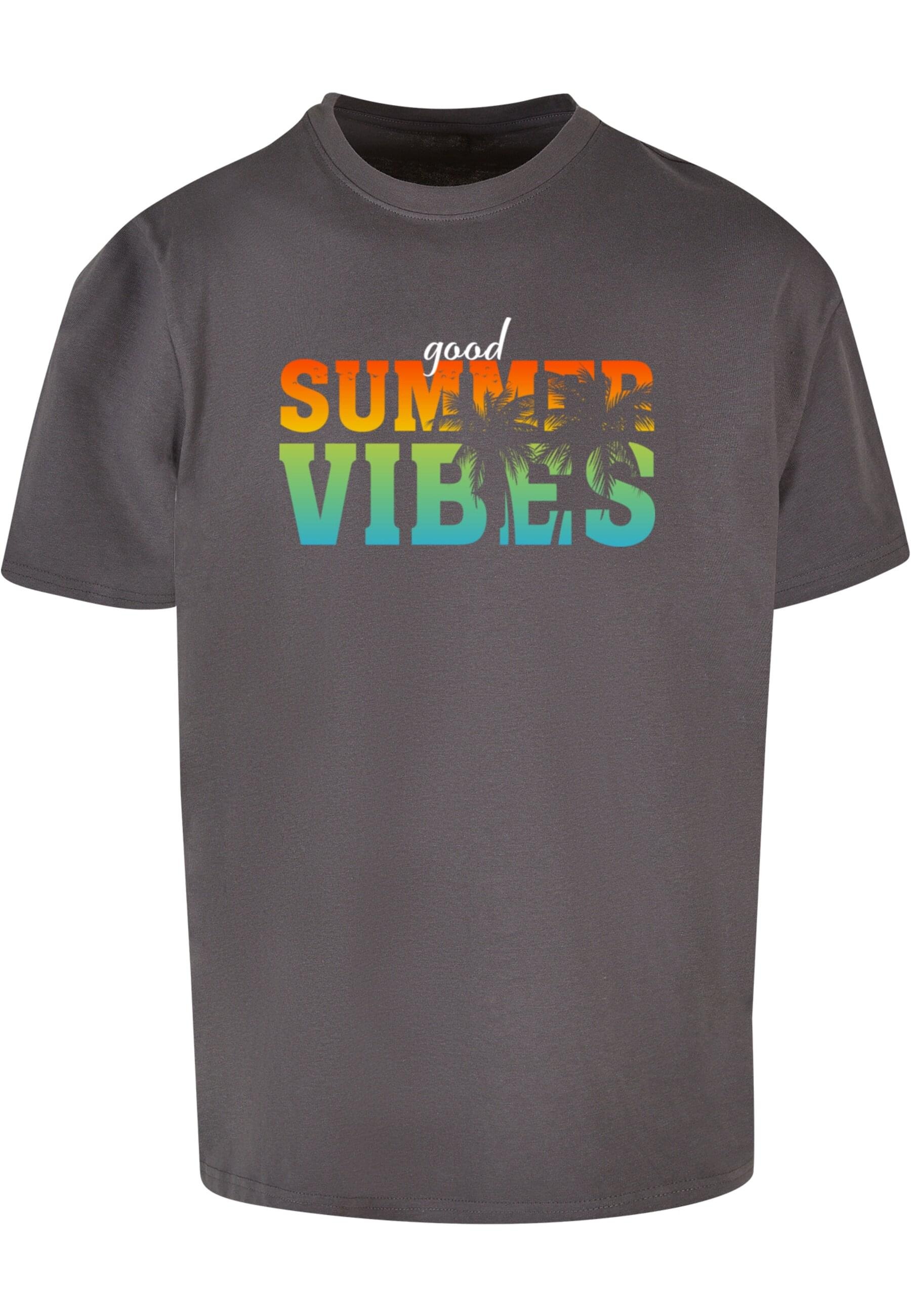 T-Shirt »Merchcode Herren Good Summer Vibes Heavy Oversize Tee«, (1 tlg.)