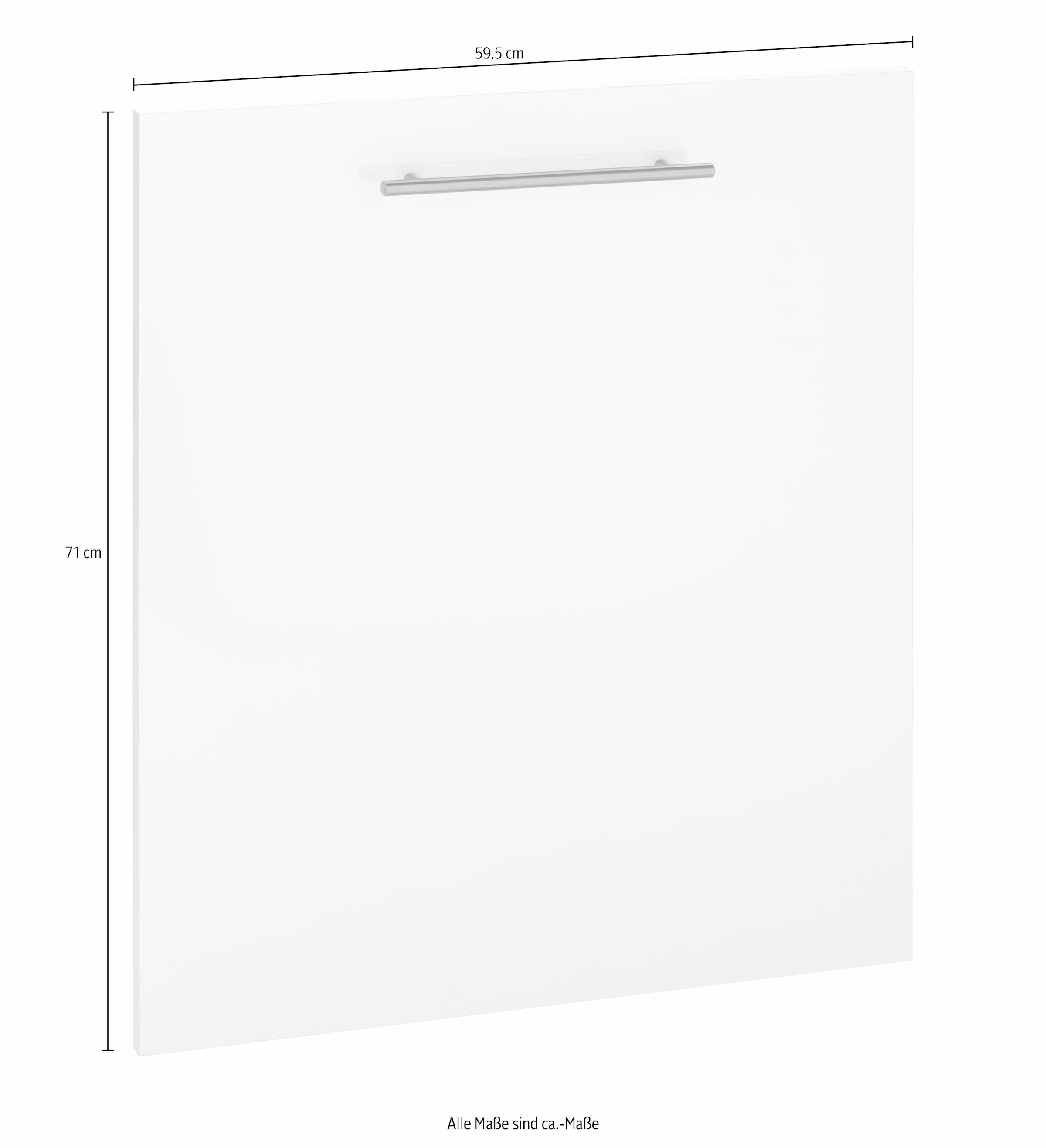 wiho Küchen Frontblende »Ela« 60 cm breit, für vollintegrierbaren Einbaugeschirrspüler