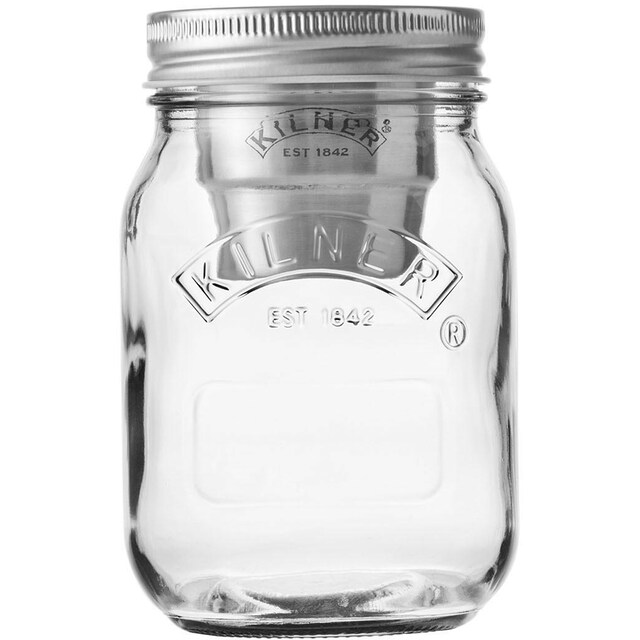 KILNER Vorratsglas »Snack on the Go«, (Set, 3 tlg., 1 x Vorratsglas, 1 x  Becher, 1 x Konservendeckel), Inhalt 0,5 Liter bestellen | BAUR