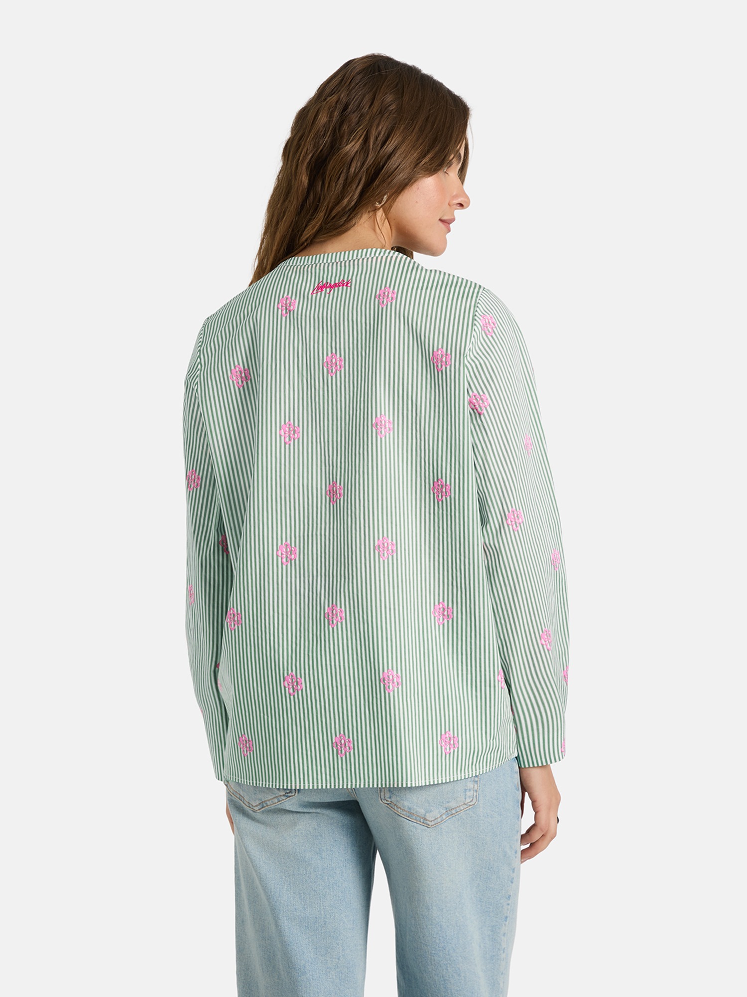 Lieblingsstück Langarmbluse "RymL" mit geknöpften Ärmeln günstig online kaufen