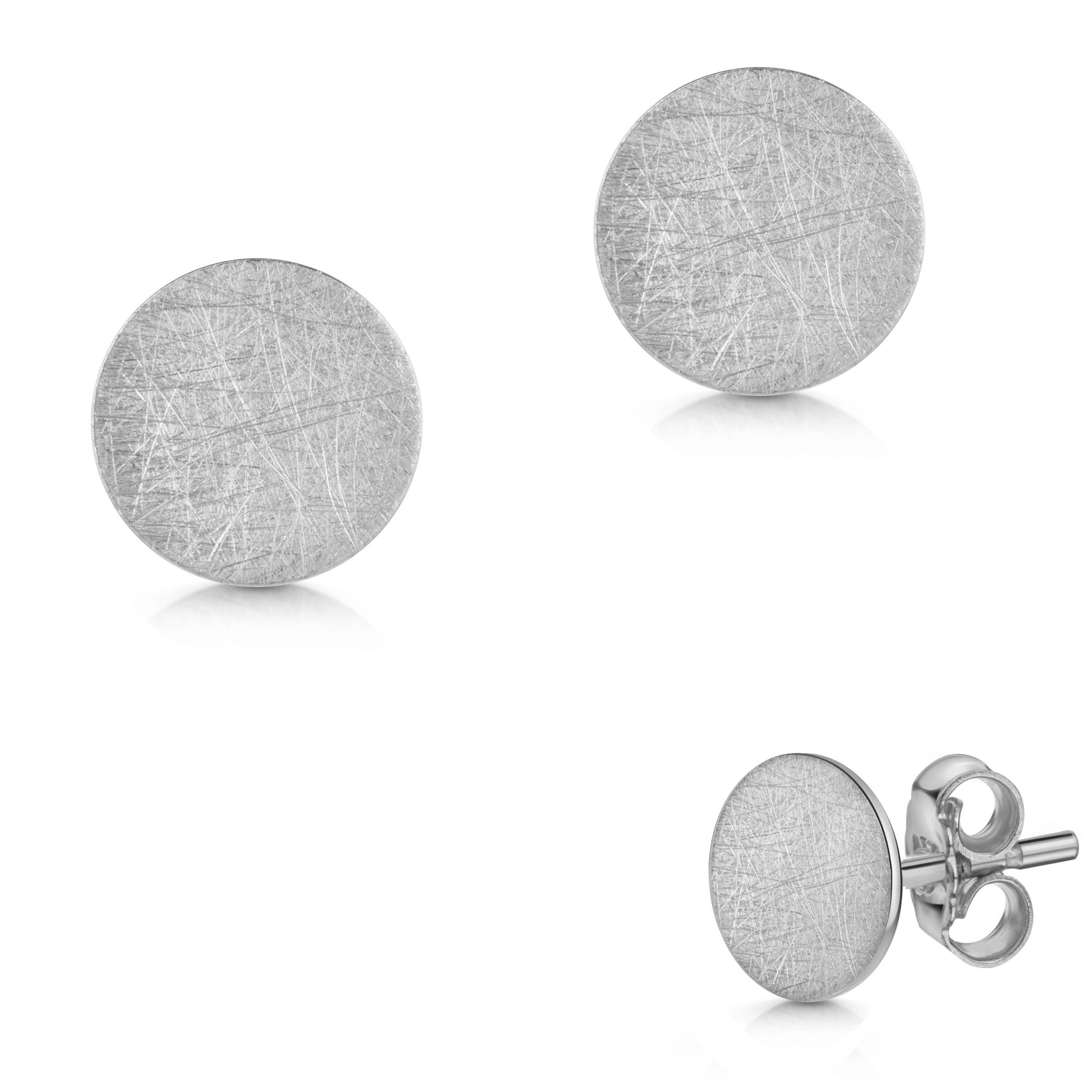 Firetti Paar Ohrstecker »Schmuck Geschenk Silber 925 Ohrringe Kreis rund« Made in Germany