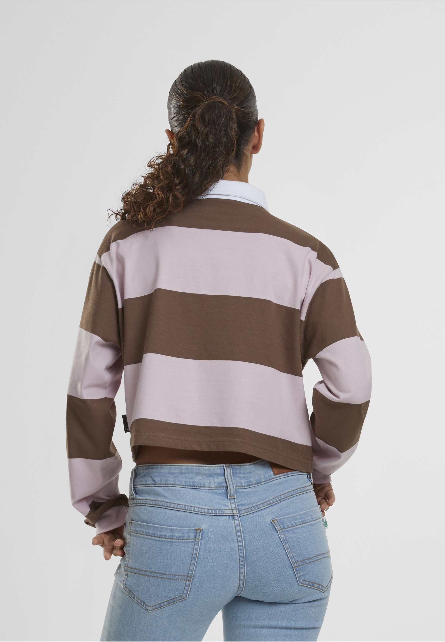 Karl Kani Longsleeve »Karl Kani Karl Kani Woven Signature Crop Striped Rugby LS« 1 Stk.